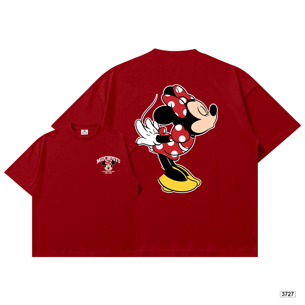 Áo thun boxy couple Chuột Miickey và Minniie Miucho 3727_thumbnail_17