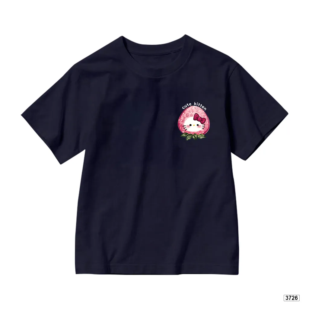 Áo thun bé gái form rộng mùa hè Cute Kitten Kado 3726_thumbnail_12