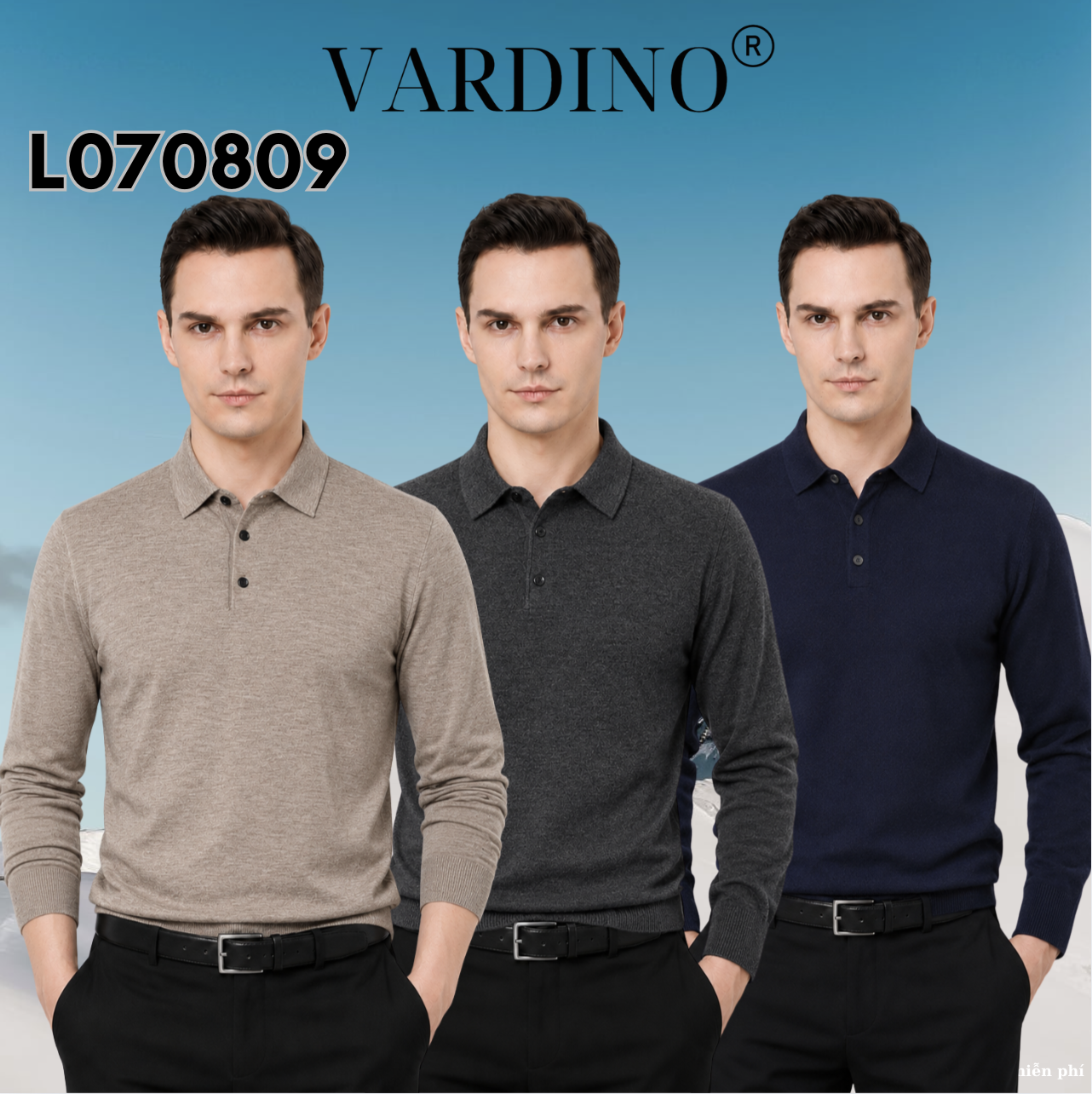 Ao len nam Vardino L070809