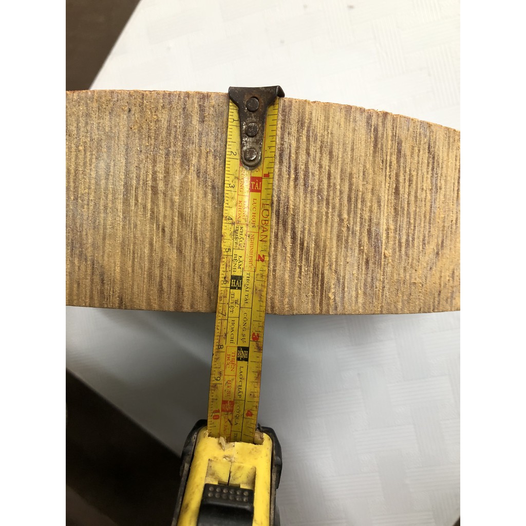 Thớt Gỗ Nghiến Dày 6.5cm - Nghiến Đẹp Đông Bắc D33cm