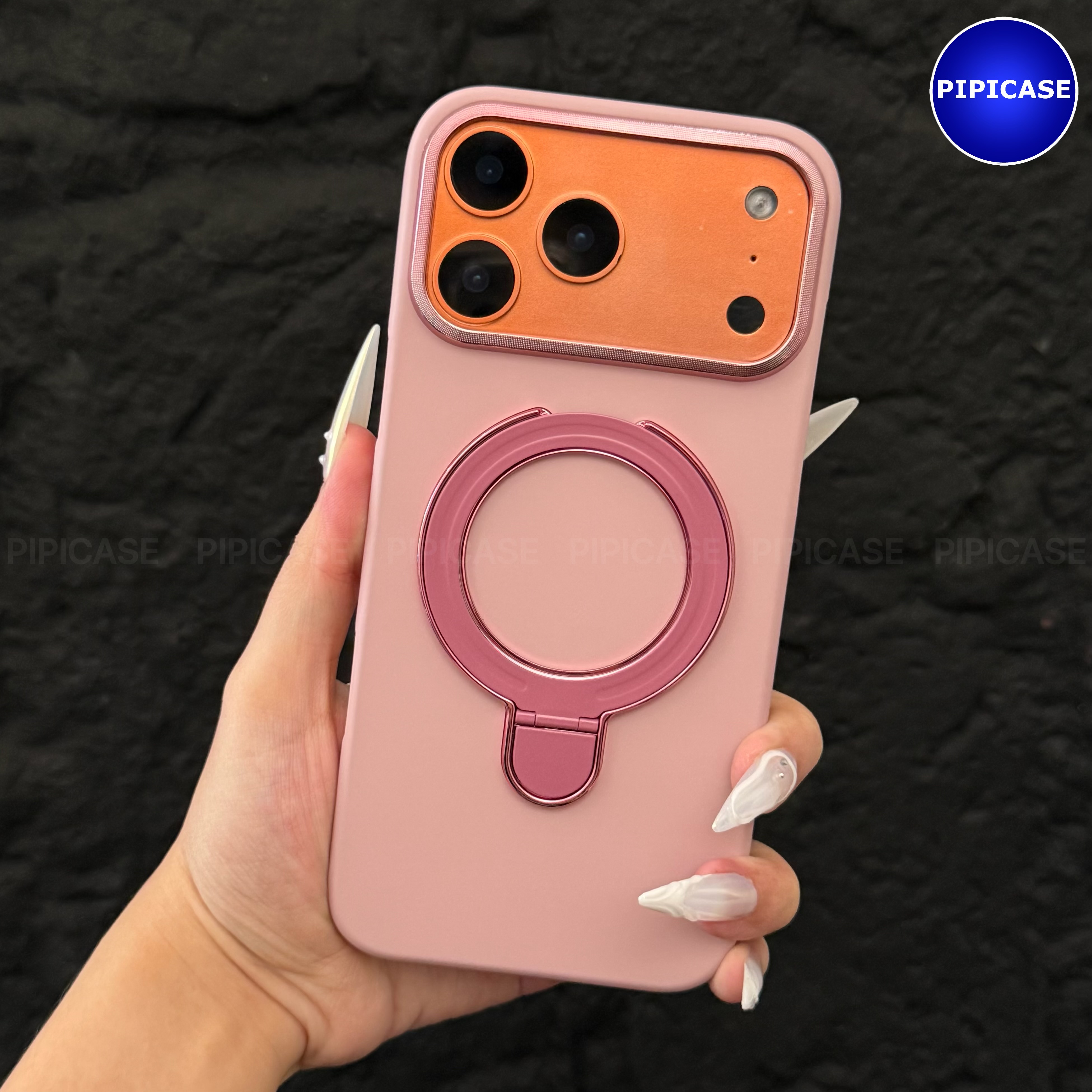 Ốp Lưng iPhone 17 Pro Max - Titan Force - Hồng_thumbnail_2