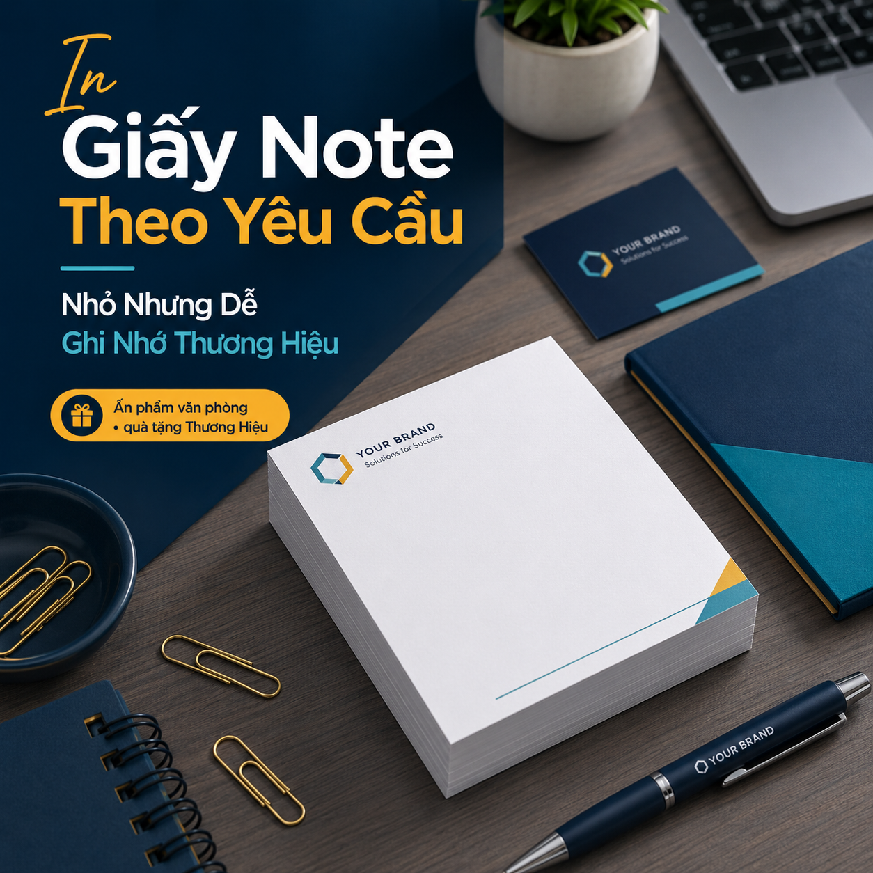 In Giấy Note Theo Yêu Cầu Cho Doanh Nghiệp TP.HCM