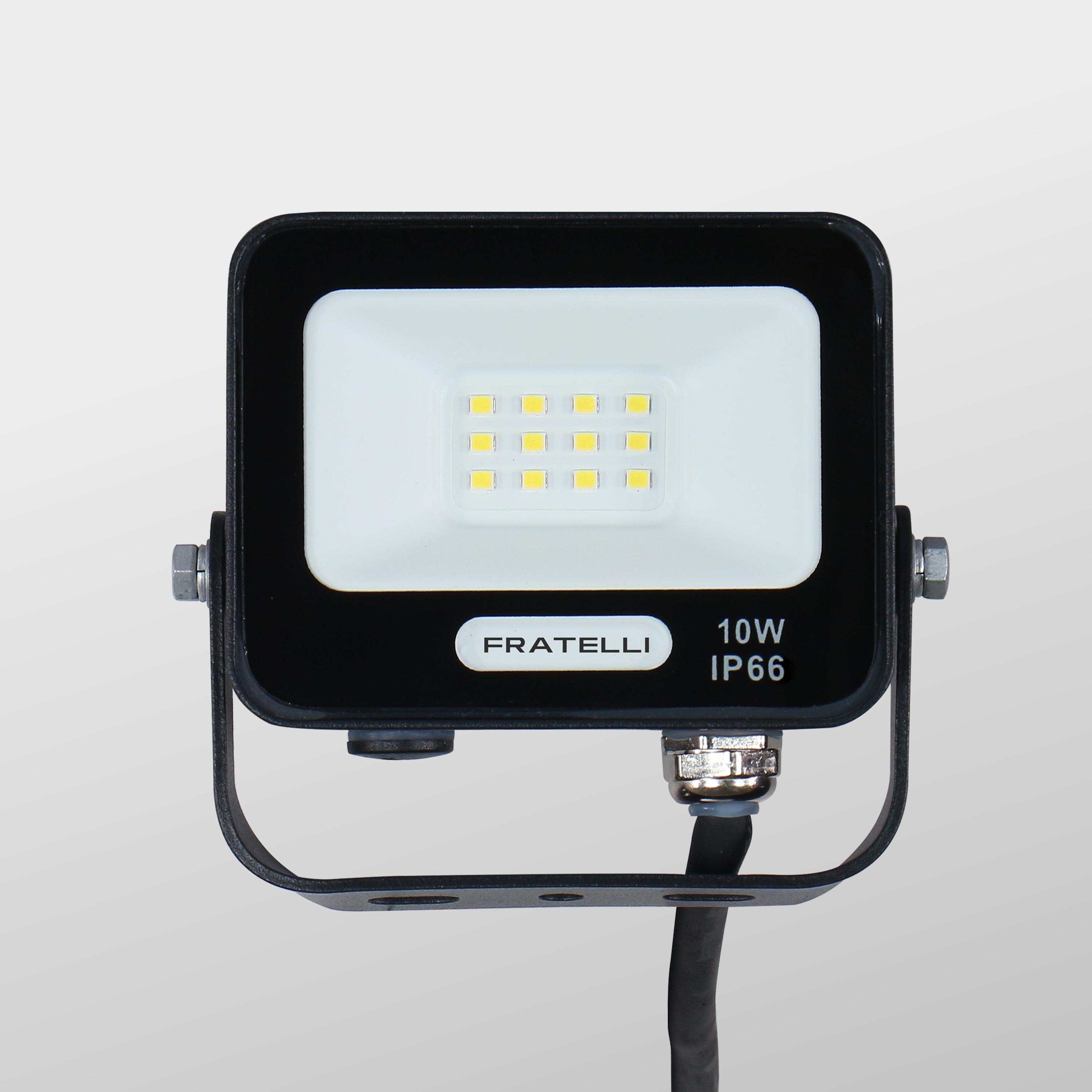 Đèn LED pha Fratelli FEK05 10W 20W 30W 50W IP66 chống nước siêu sáng ngoài trời chính hãng