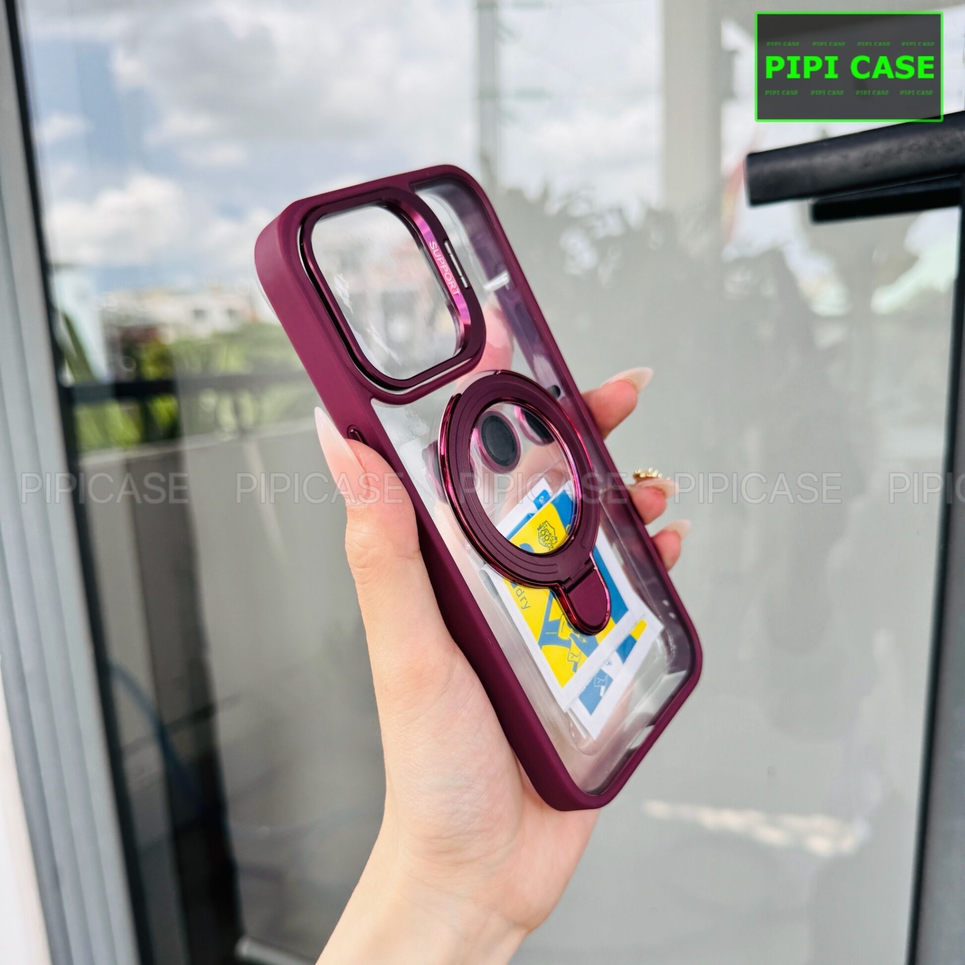 Ốp Lưng iPhone 12 Pro Max - Super Gone - Đỏ_thumbnail_1