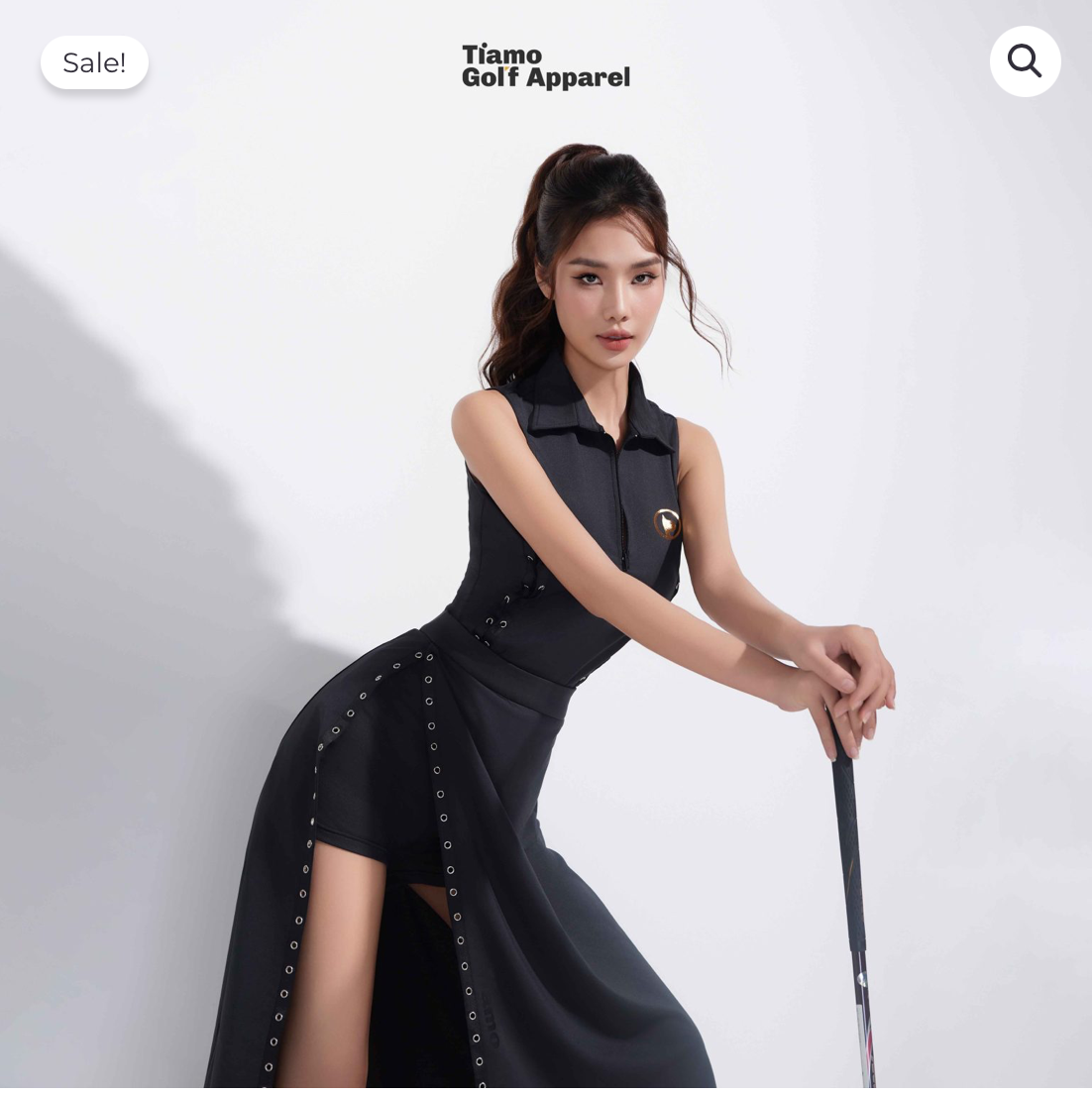 Chân Váy Thun Midi Xẻ Hông - Nữ - Đen_thumbnail_2