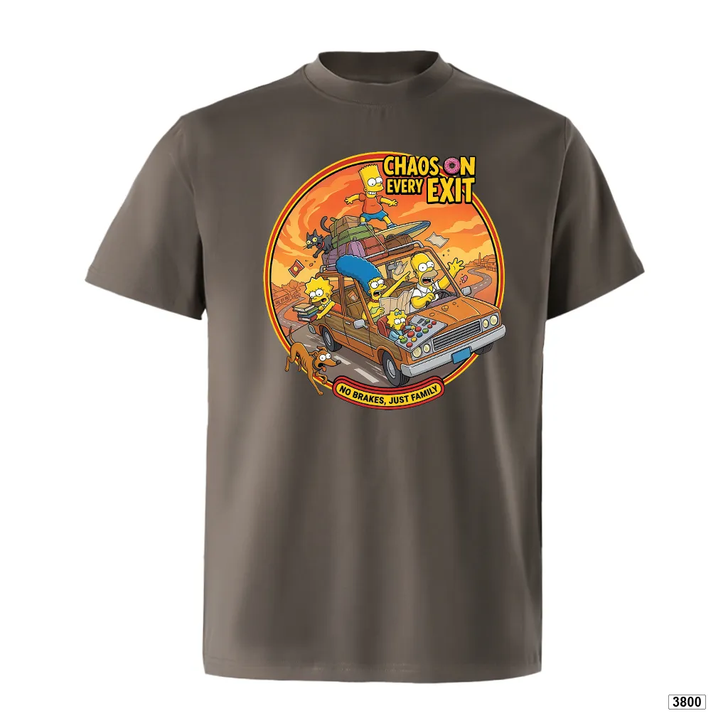 Áo thun nam oversize graphic family trip vibe tuổi thơ vui nhộn TeePrint 3800_thumbnail_13