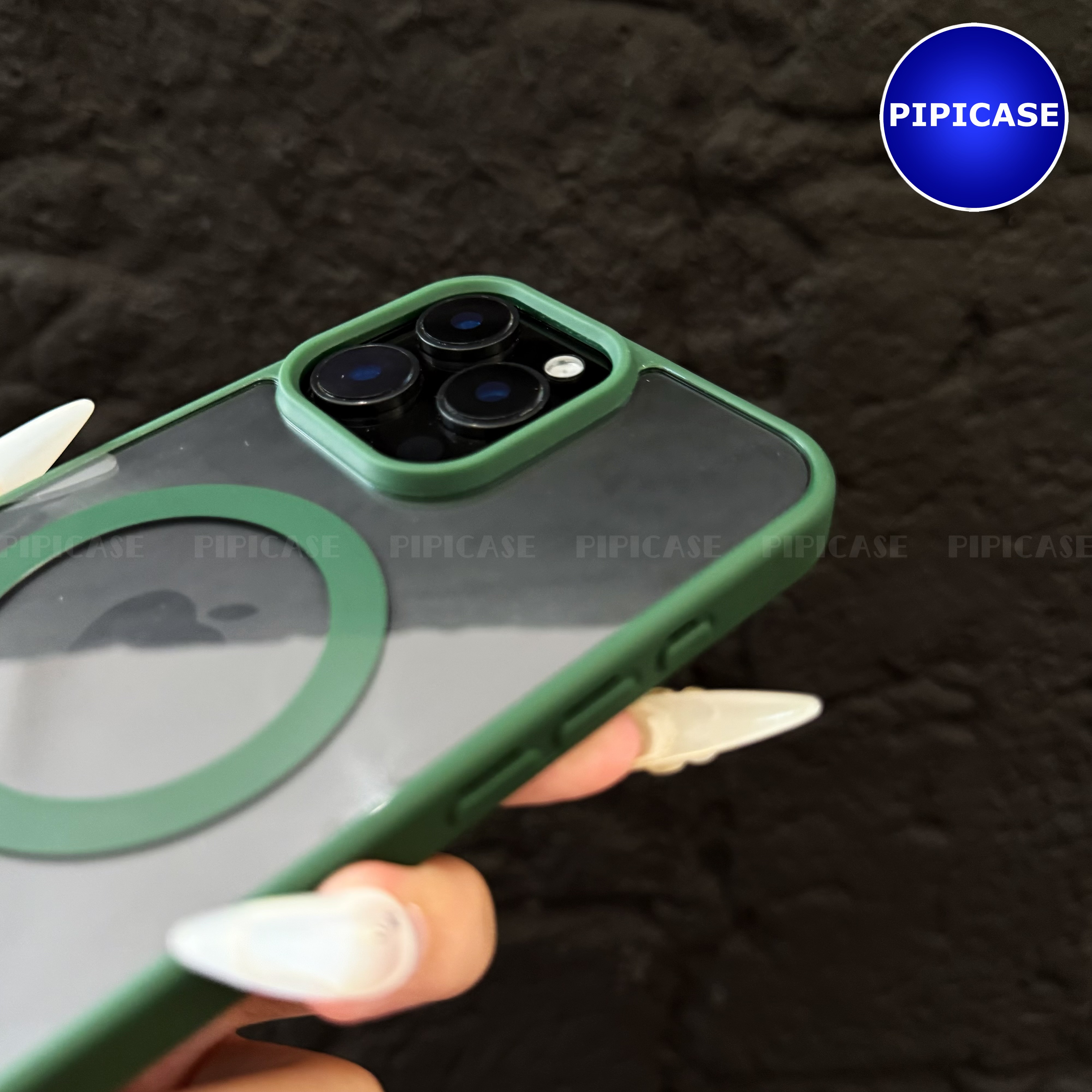 Ốp Lưng iPhone 14 Pro Max - Chic - Xanh Lá_thumbnail_8