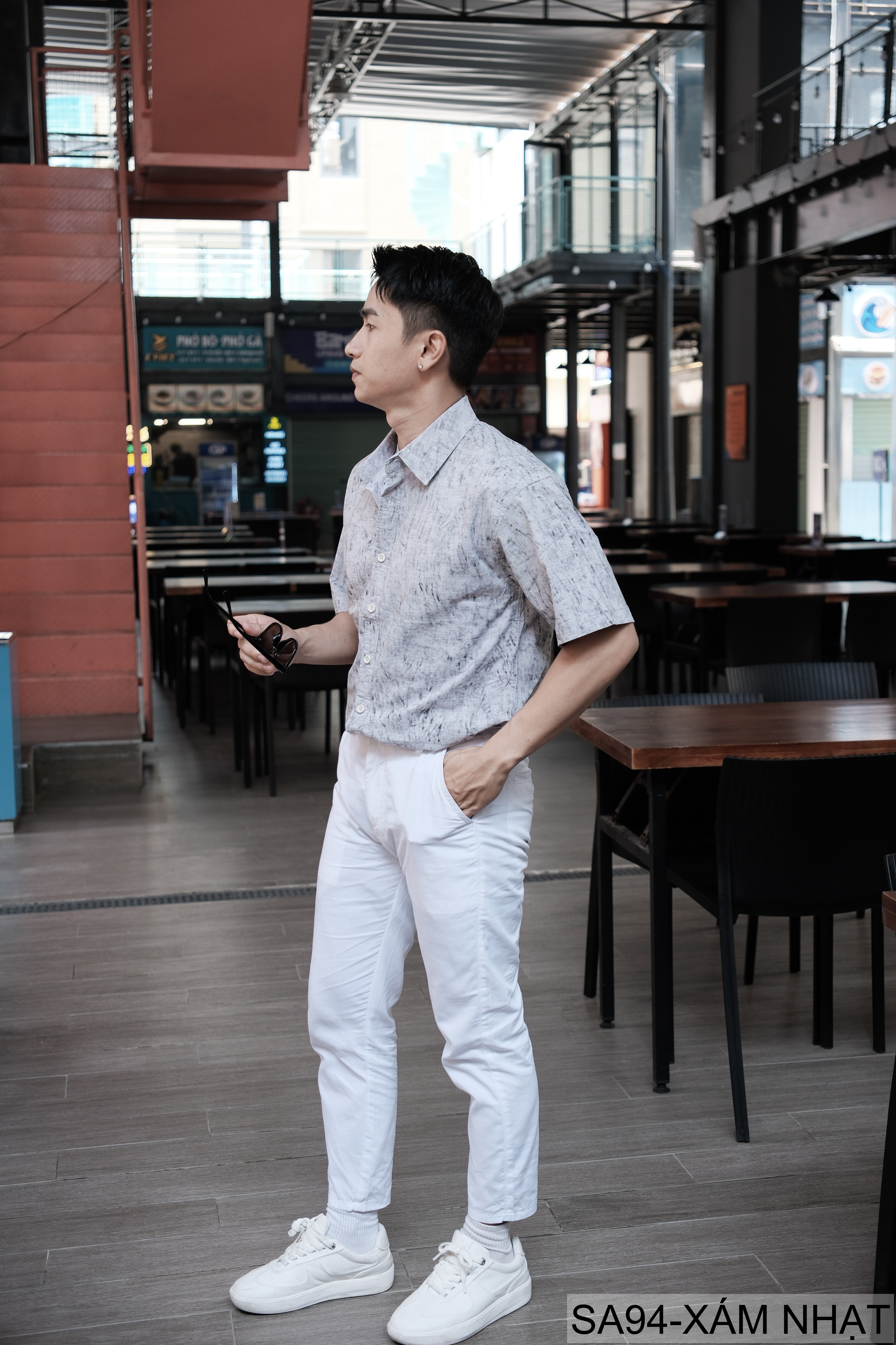 SA94 - Áo sơ mi nam ngắn tay in họa tiết Nhật Bản, chất cotton thoáng mát, form rộng trẻ trung_thumbnail_3