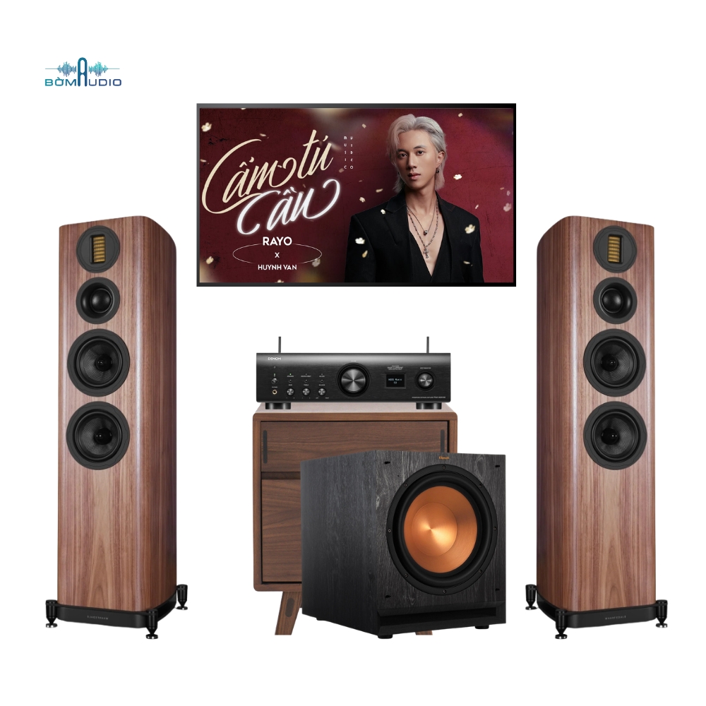 Combo Amply DENON PMA-900HNE + Loa Cột WHARFEDALE EVO 5.4 + Loa Subwoofer KLIPSCH R-120SW  – DK9_thumbnail_1