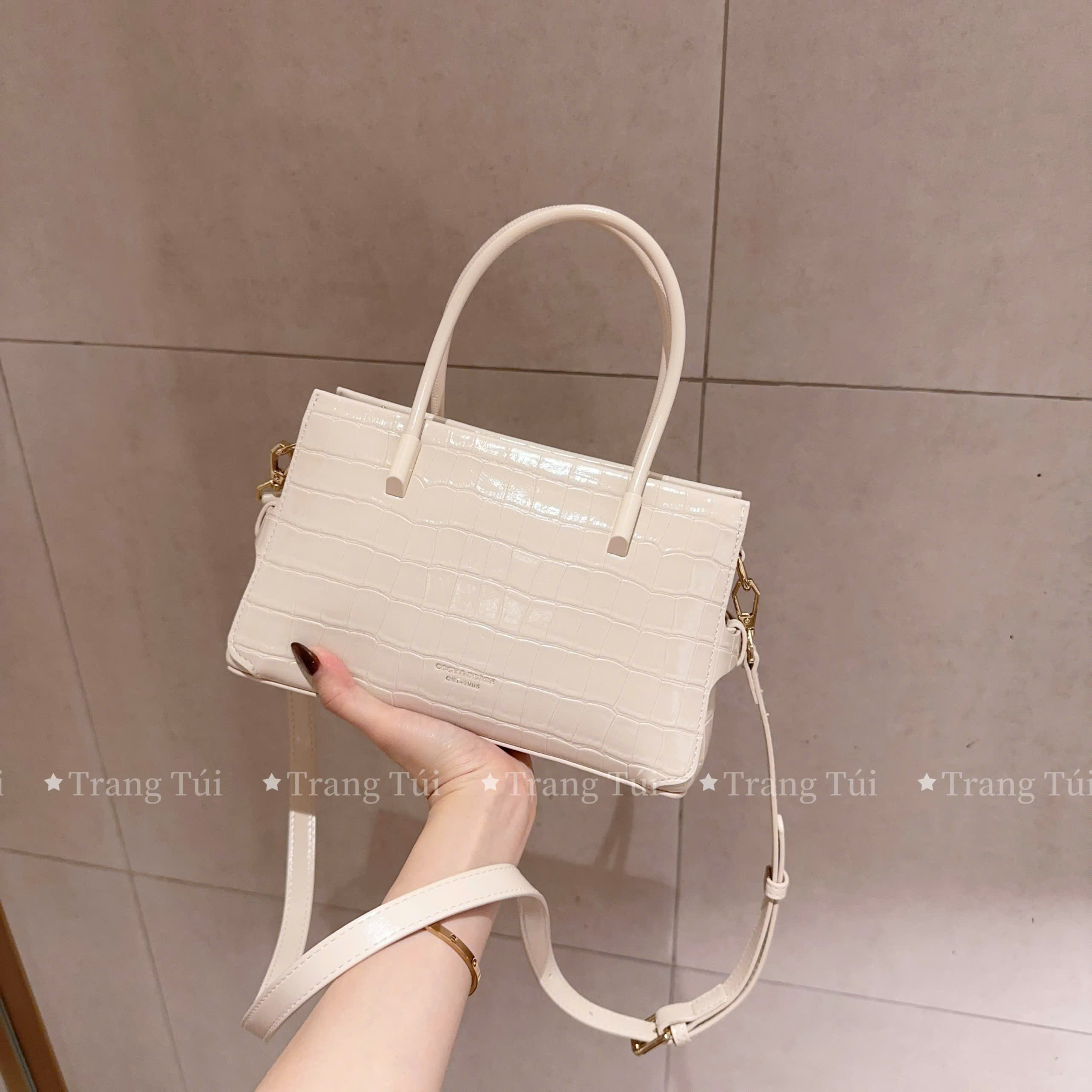 Túi COCY da rắn bóng size 24 7878_thumbnail_13