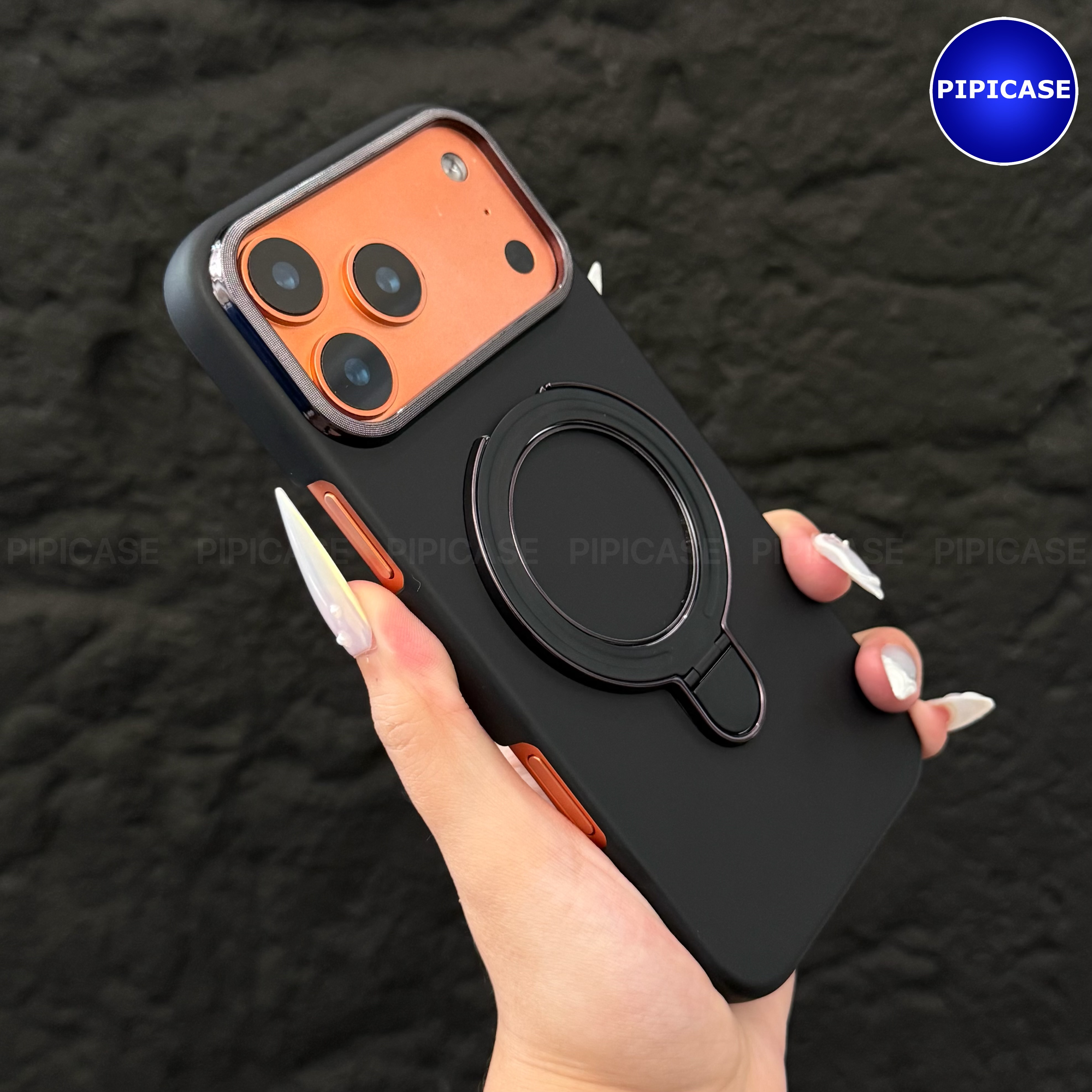 Ốp Lưng iPhone 17 Pro Max - Titan Force - Đen_thumbnail_3