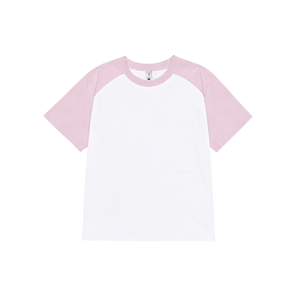 Áo baby tee phối trơn ABPTT01 Miucho cotton cổ tròn in basic_thumbnail_14