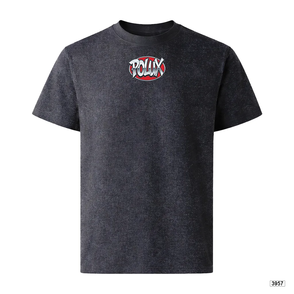 Áo thun nam form rộng basic logo Polux streetwear 3957_thumbnail_0