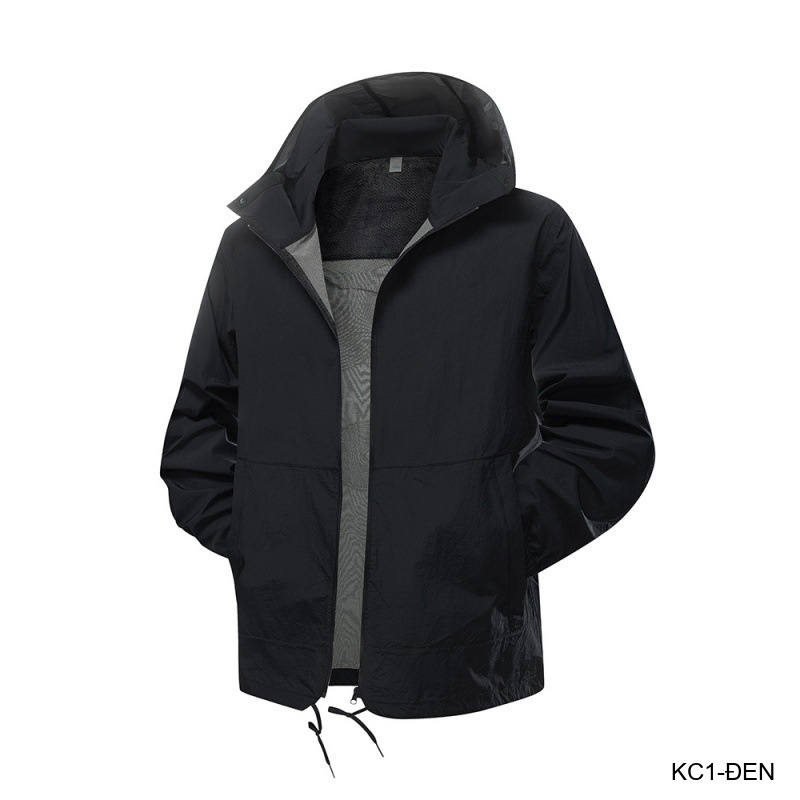 KC1 - Áo khoác chống nắng nam nữ UPF50+ siêu mỏng, thoáng khí, dáng rộng, có mũ trùm đầu_thumbnail_49