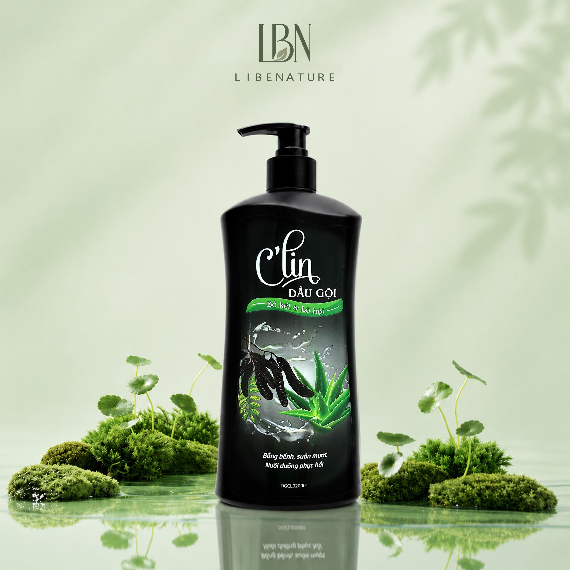 Dầu gội C'LIN Bồ kết & Lô hội 650ml