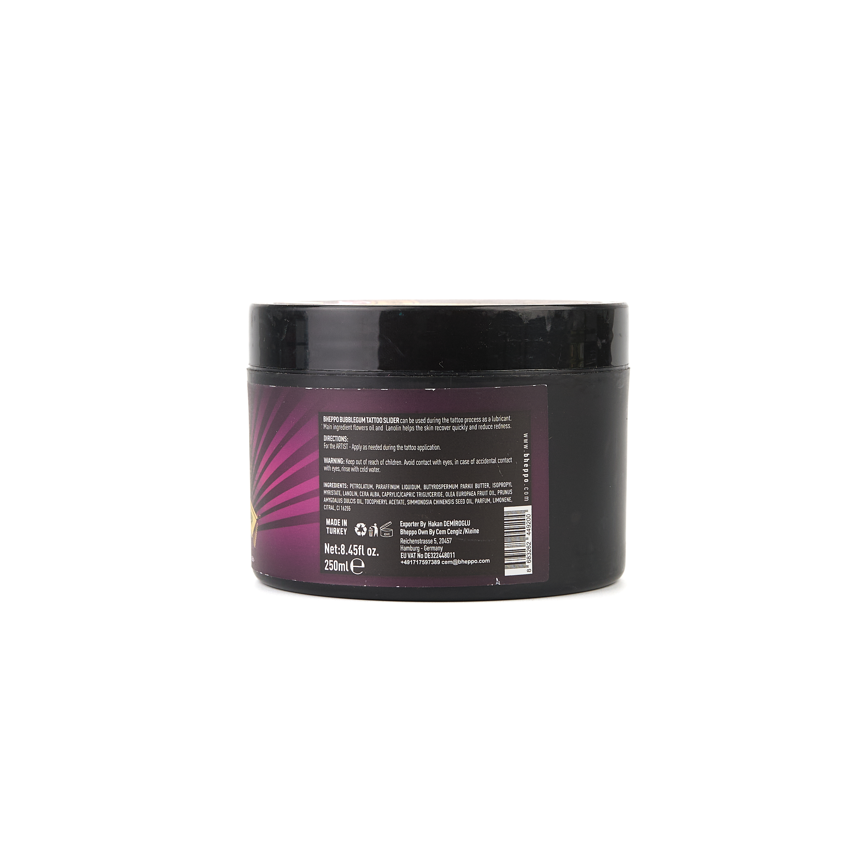 BHEPPO Bubblegum (Bheppo hồng) - 250ml - Made in TURKEY_thumbnail_2