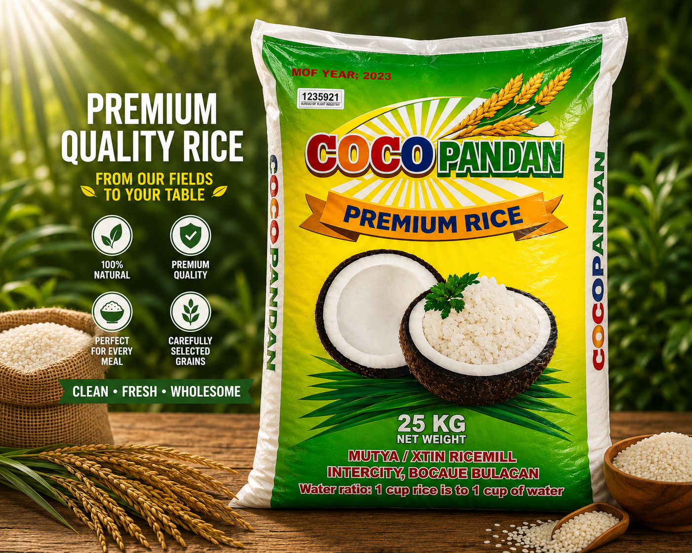 Coco Pandan Premium Rice