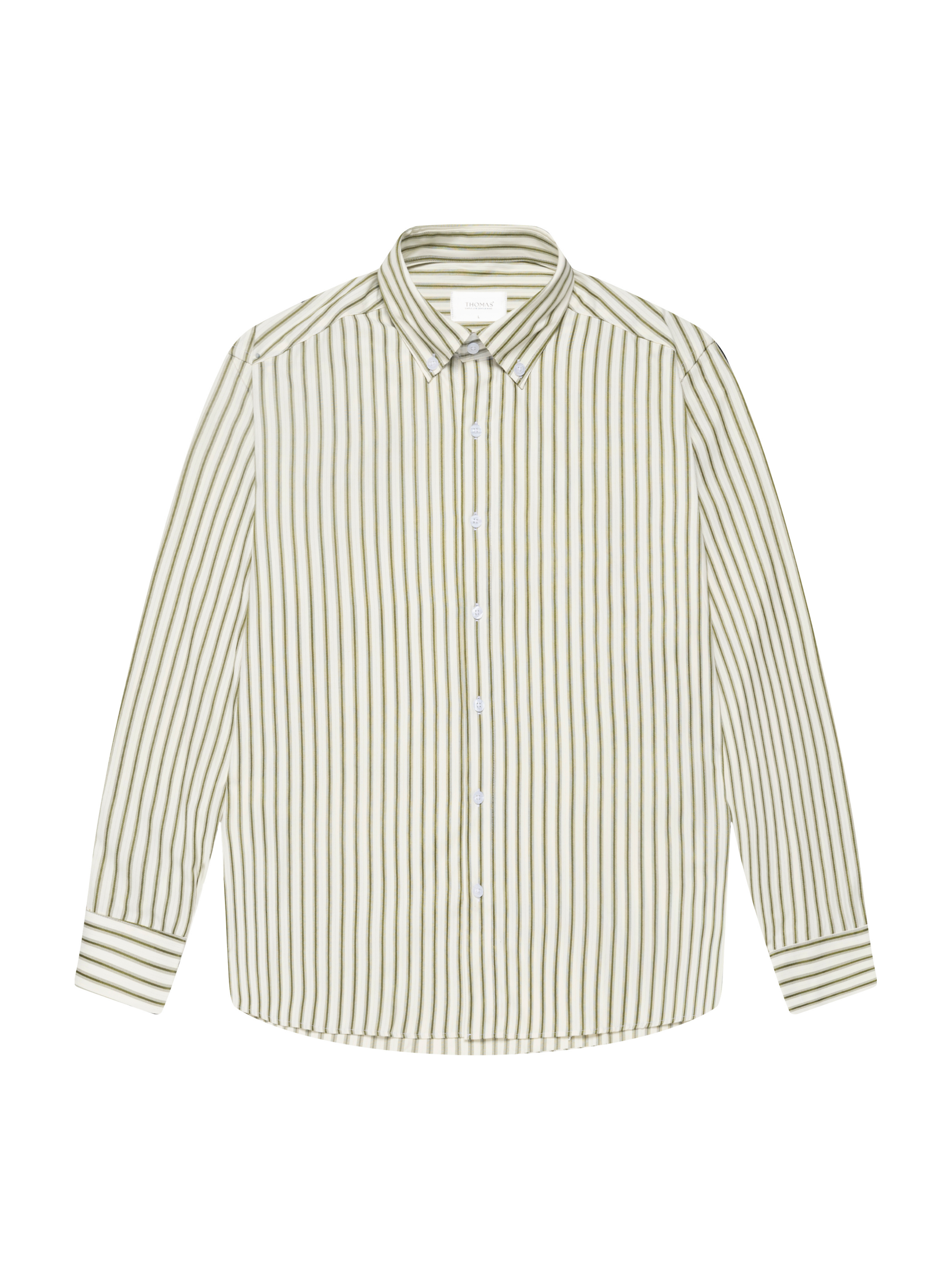 Áo Sơ Mi Dài Tay Enzo Vải Oxford Cổ Button Down Form Relaxed