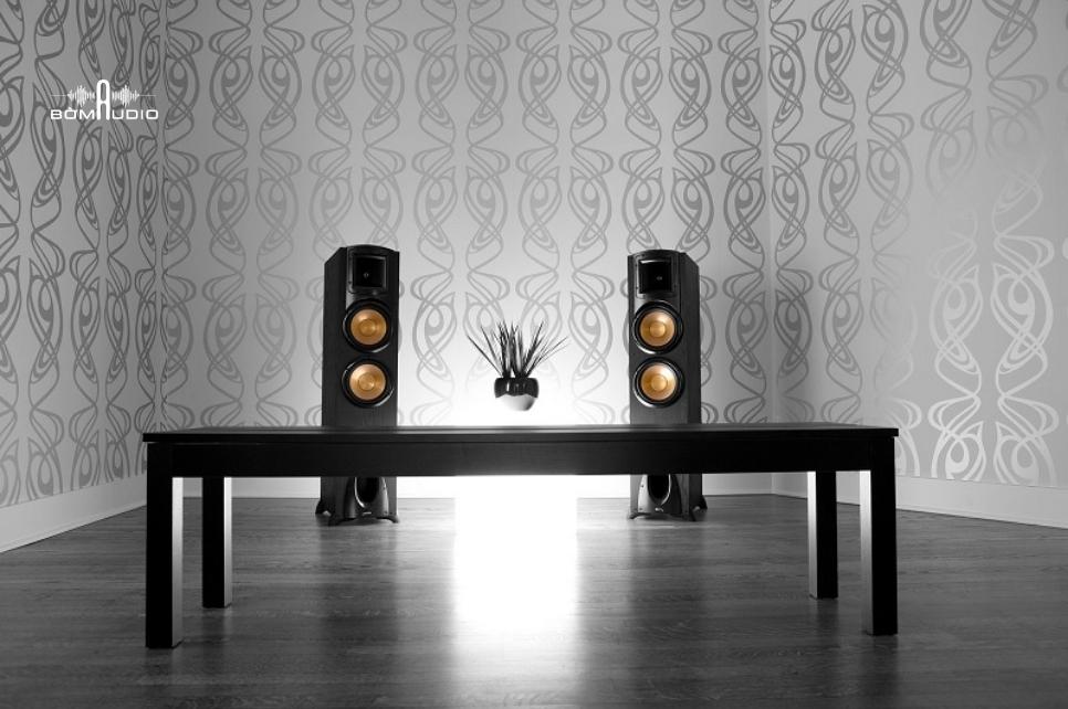 Front Klipsch Synergy Black Label F-200 