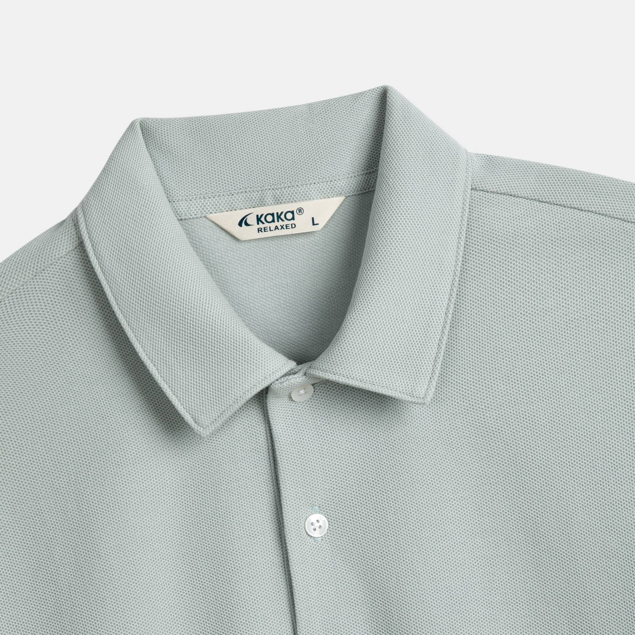 Áo Thun Polo Nam Trơn T50 - Vải Cotton - Form Relaxed_thumbnail_6