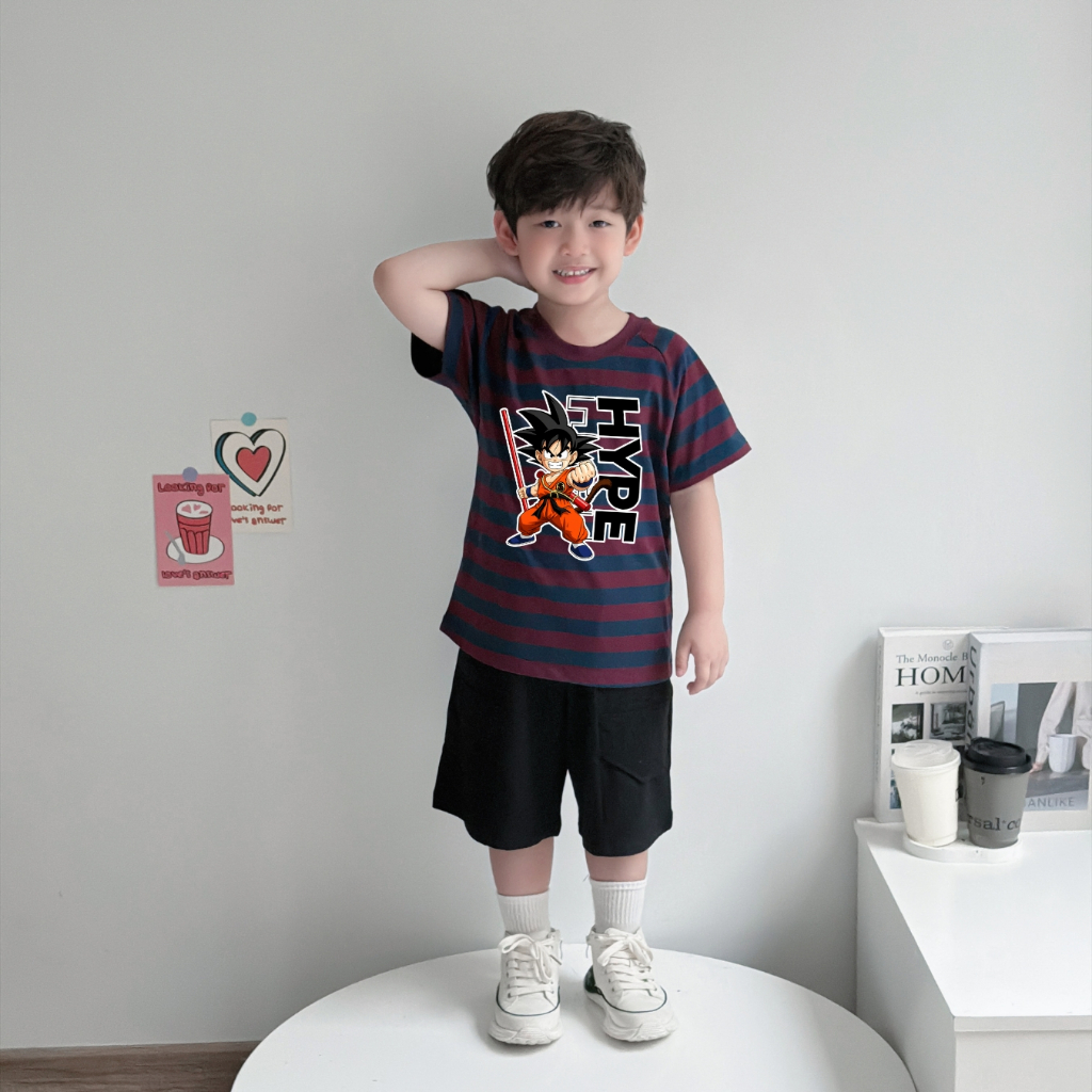 Bộ cộc kẻ bé trai hình cậu bé Sogoku - Loza Kids CK684_thumbnail_0