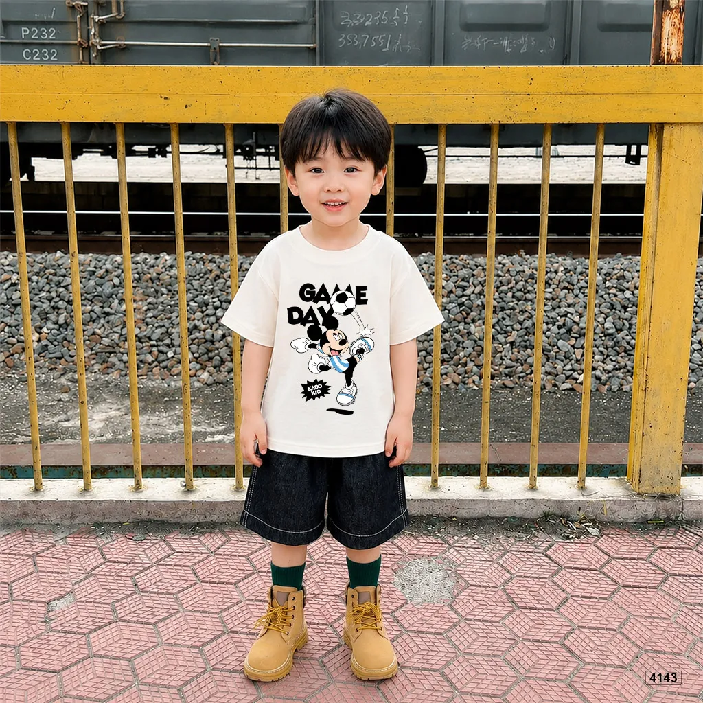Áo thun bé trai Game day thể thao chất thoáng mát Kado 4143_thumbnail_3