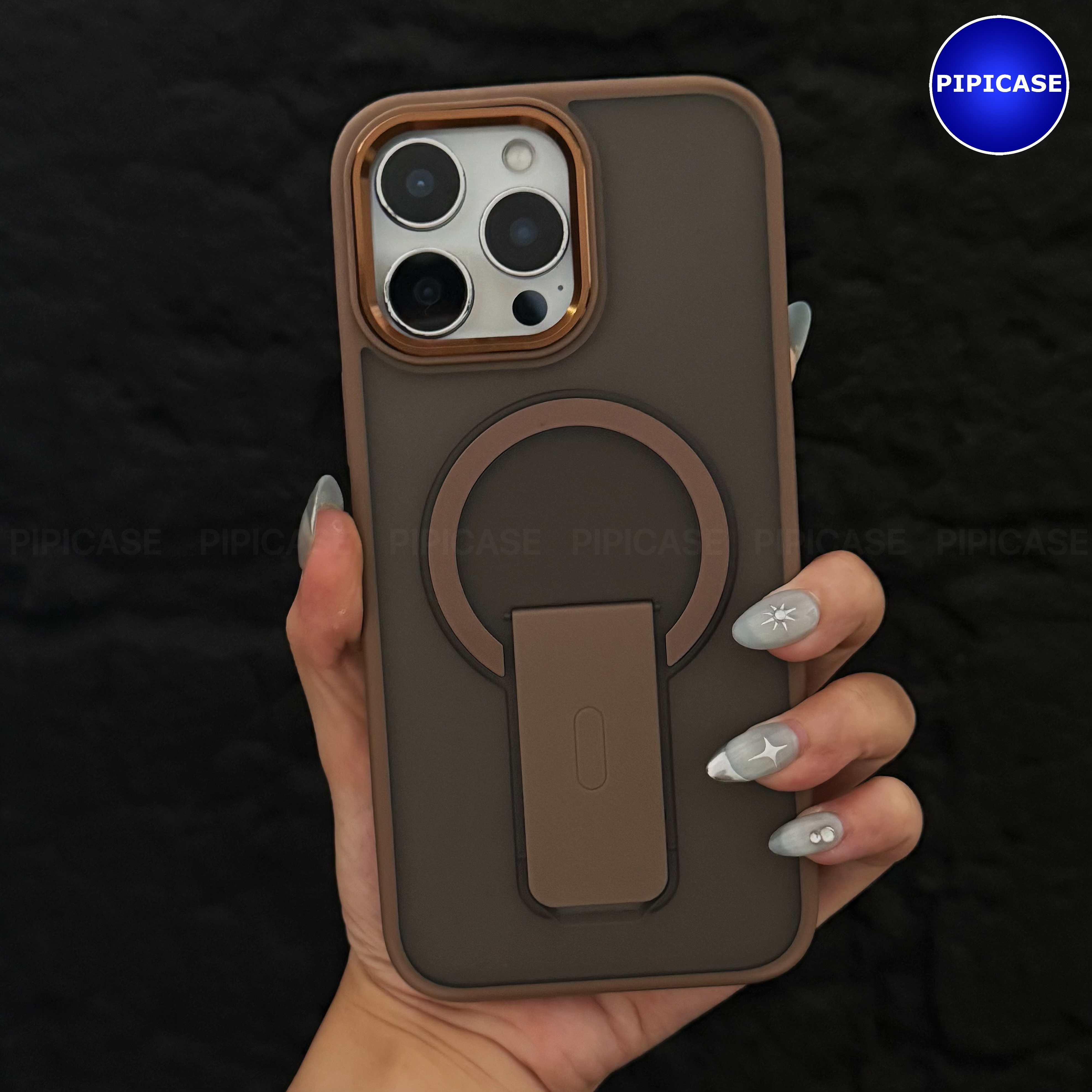 Ốp Lưng iPhone 16 Pro Max - Quin - Nâu_thumbnail_1