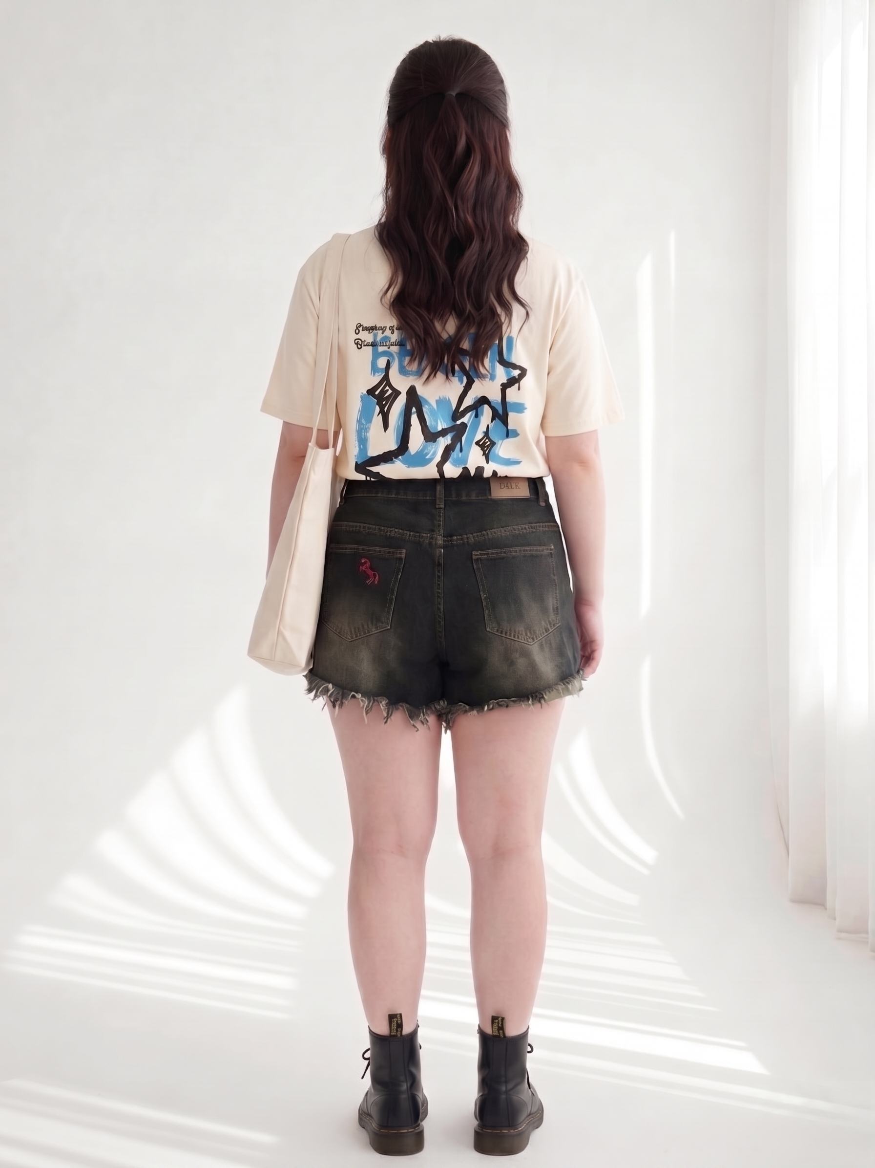 BIGSIZE NỮ - Quần short thêu ngựa T-QSJ10035_thumbnail_1