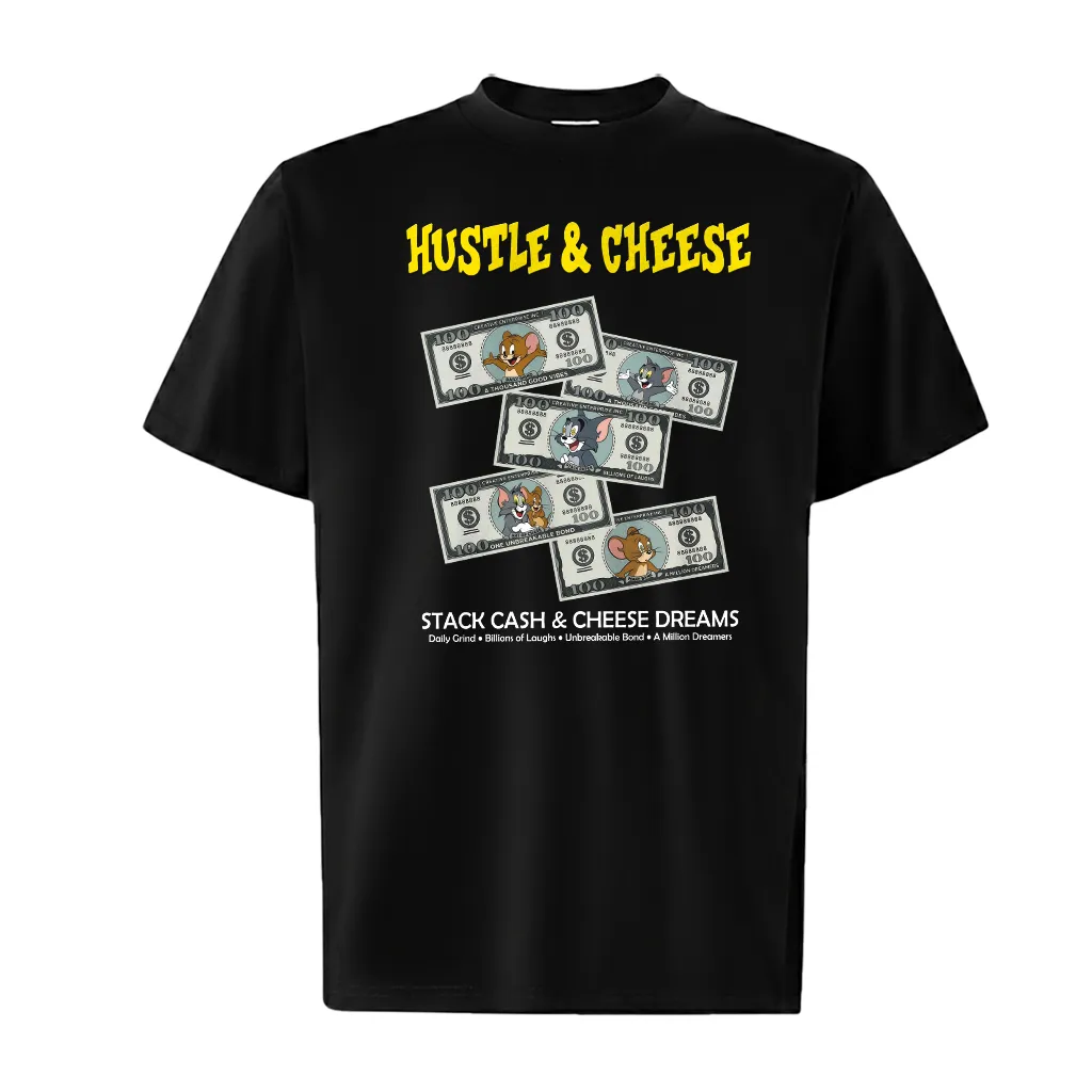 Áo thun nam form oversize local brand Hustle and Cheese TeePrint 3757_thumbnail_7