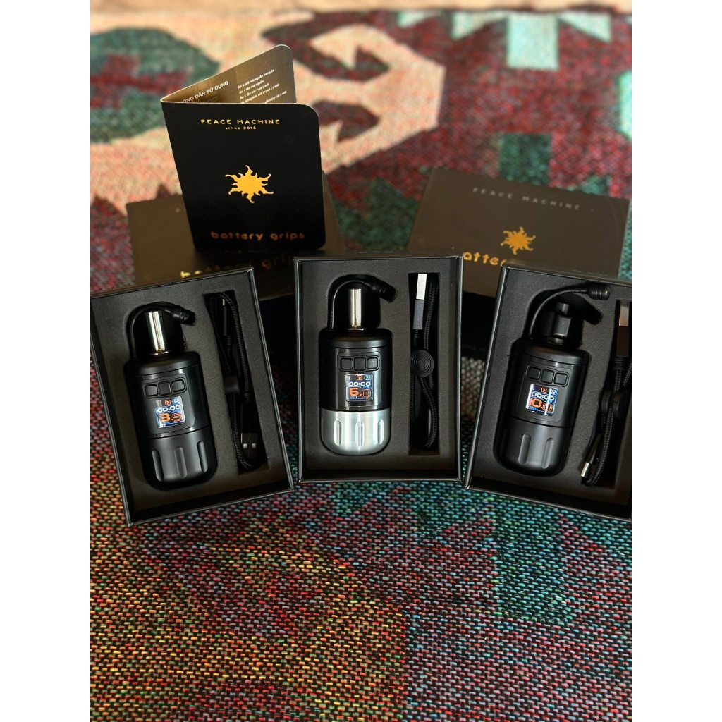 PEACE Battery Grips - Tay Cầm Pin Tích Điện 2000mAh dành cho kim dài và kim đạn_thumbnail_2