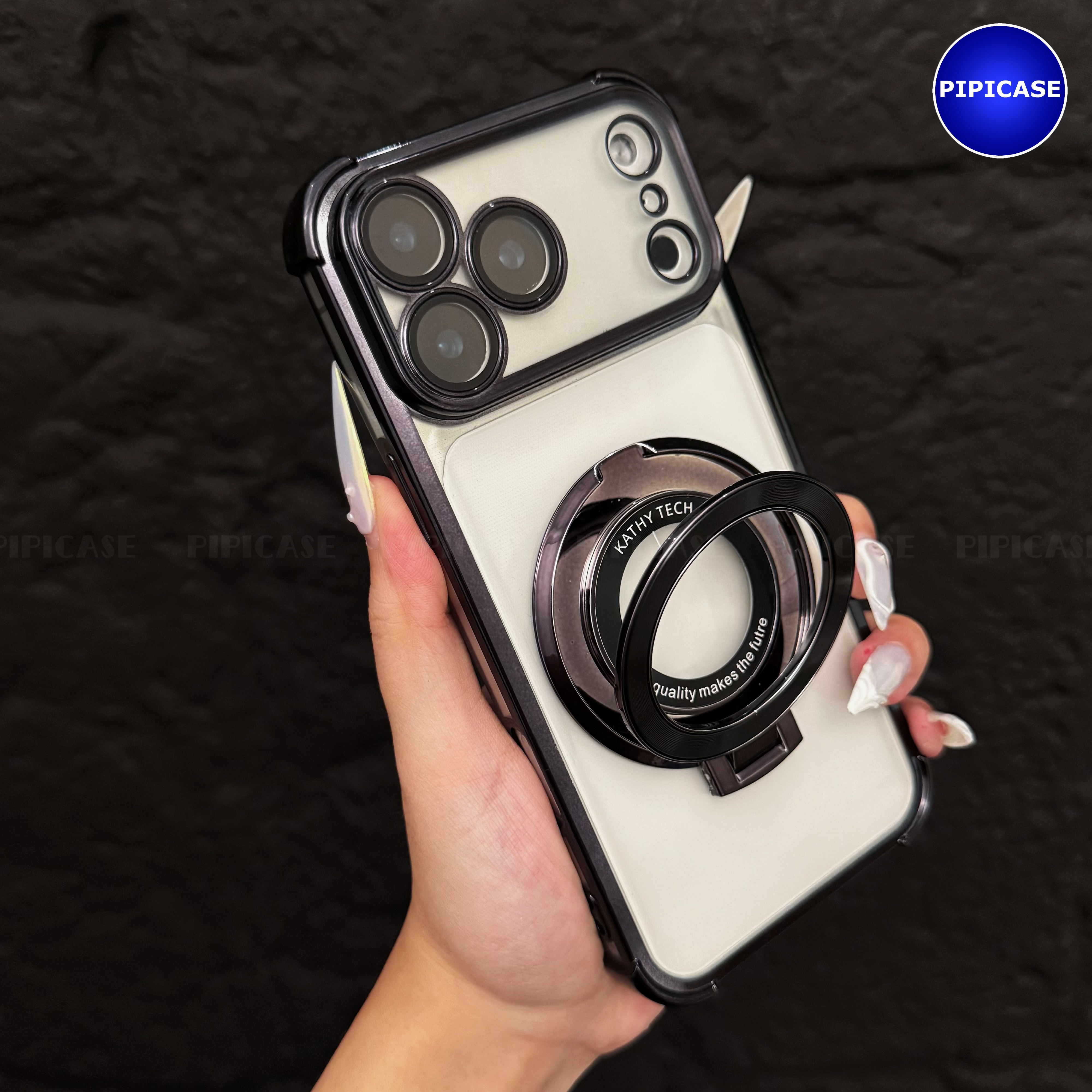 Ốp Lưng iPhone 17 Pro - Ven - Đen_thumbnail_15