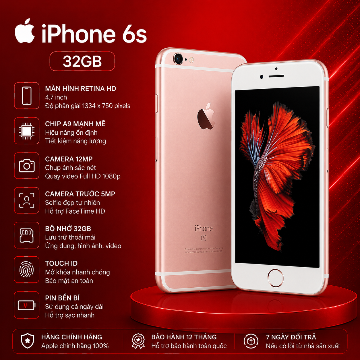 Điện Thoại iPhone 6s 32GB – Hàng Chính Hãng_thumbnail_4