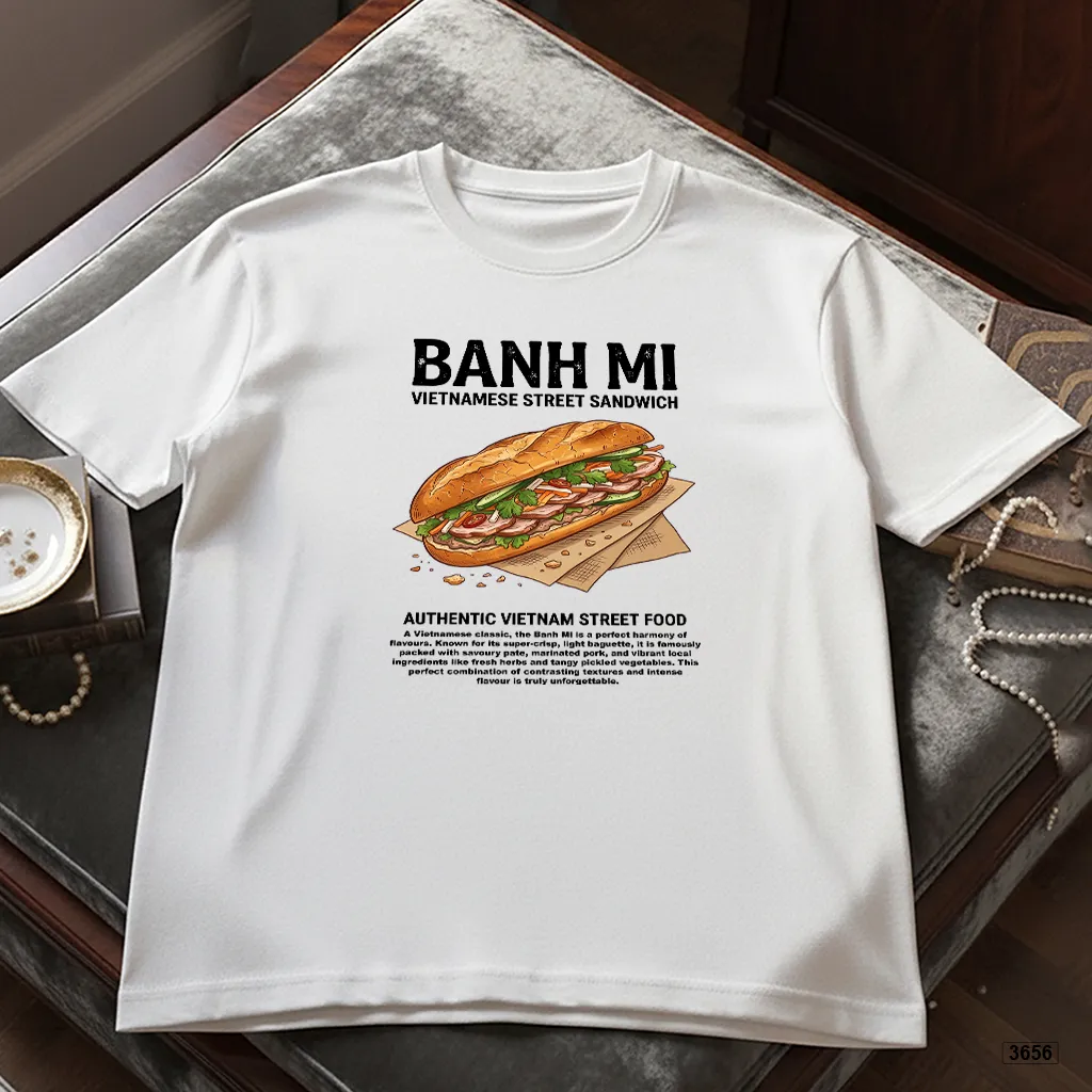 Áo thun nam oversize Street food style Banh M TeePrint_thumbnail_5