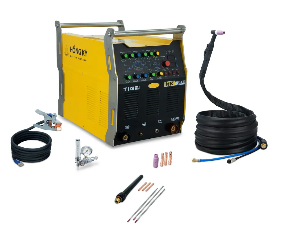 Máy hàn TIG ACDC xung que Hồng Ký Master- HKTIG250AX