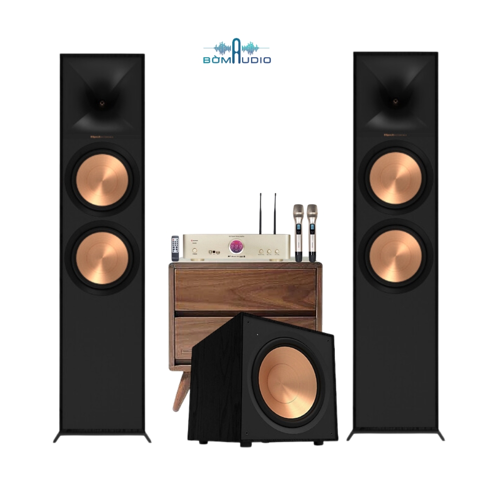 Combo Amply SUMICO SU450 + Loa Cột KLIPSCH R800F + Subwoofer KLIPSCH R121SW - B288_thumbnail_0