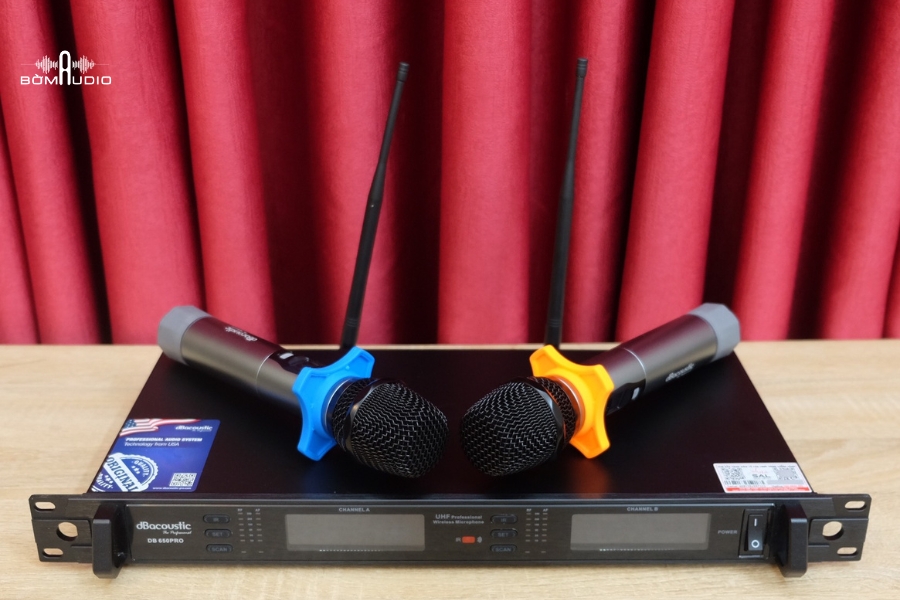 Hình ảnh thực tế Micro DBacoustic DB650 Pro
