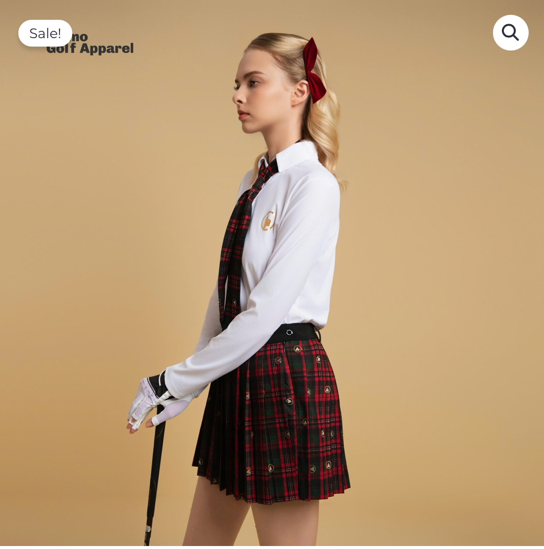Áo Polo dài tay kèm khăn lụa - Nữ_thumbnail_1