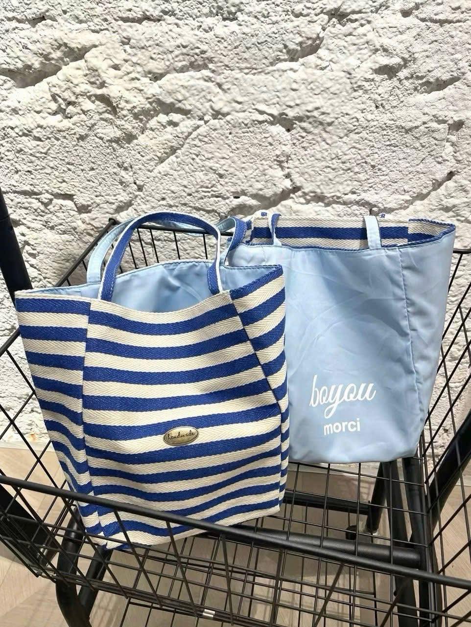 E463 TÚI TOTE KẺ 2 MÀU_thumbnail_4