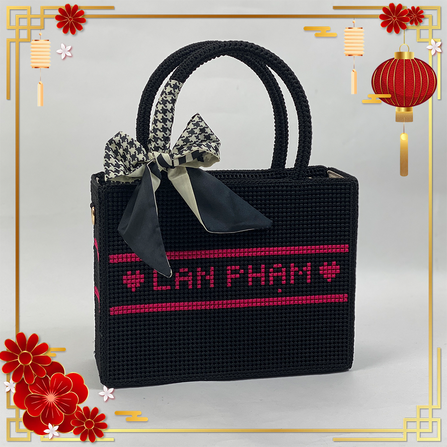 Túi Tote Handmade họa tiết Trơn