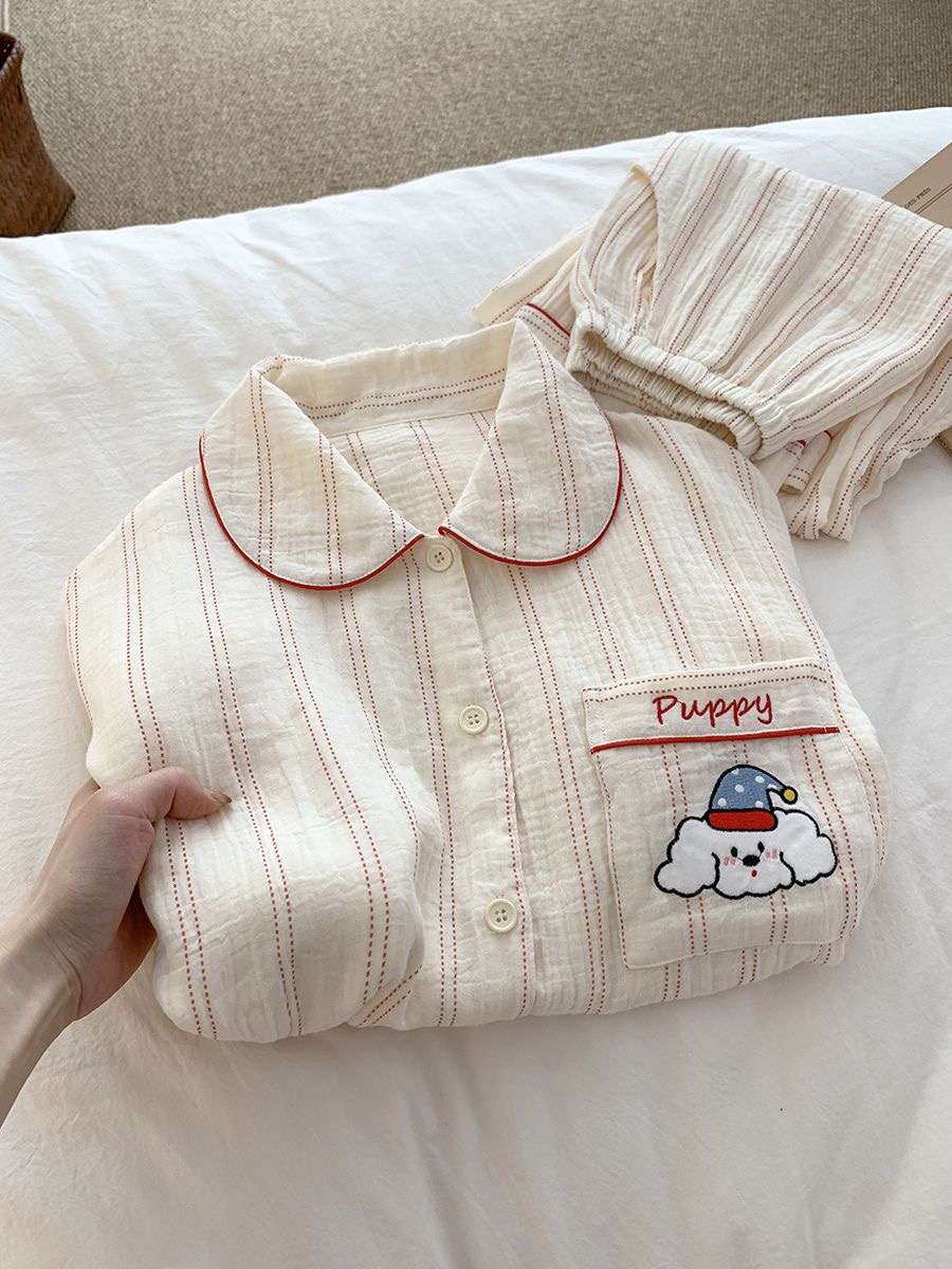 Bộ xô muslin Puppy