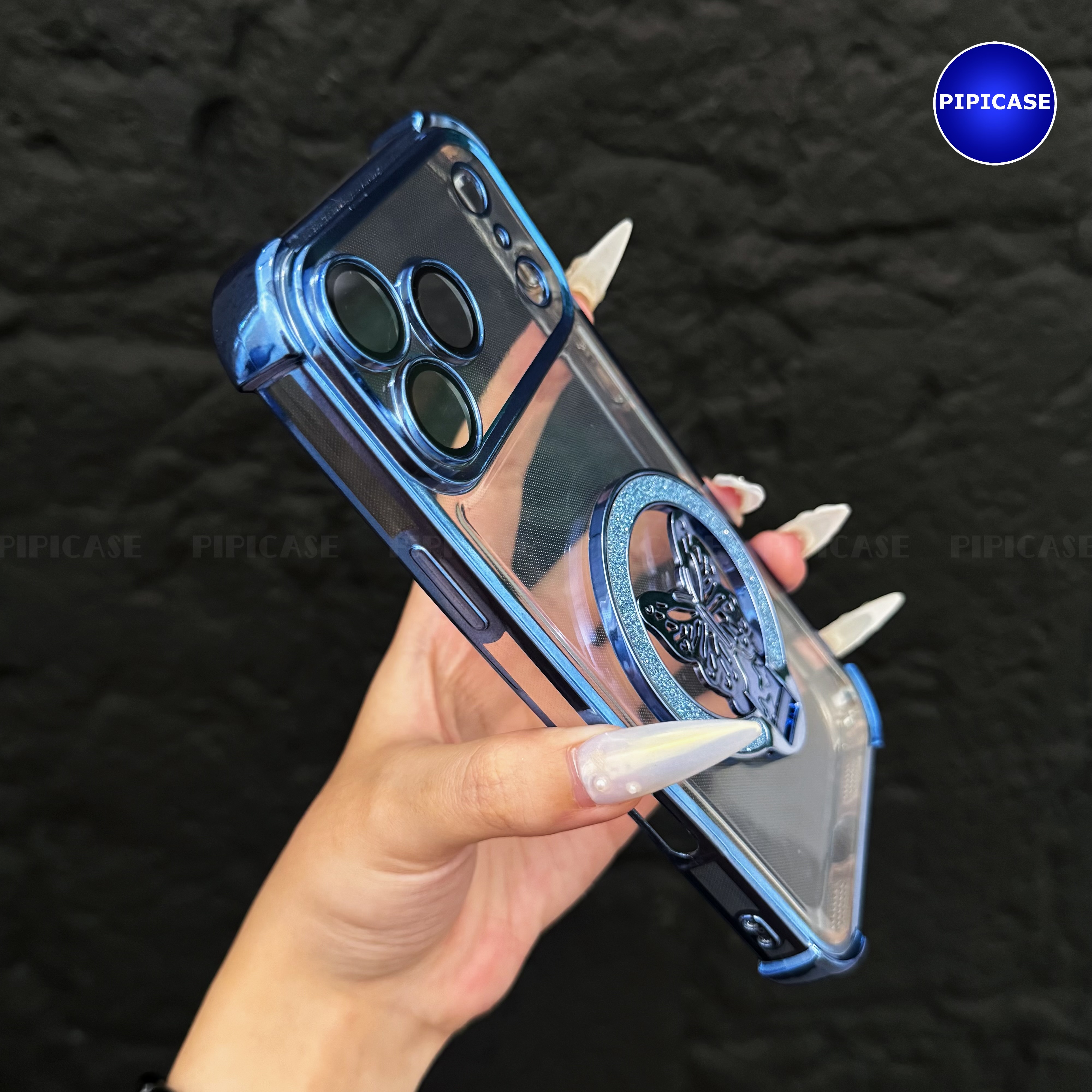 Ốp Lưng iPhone 17 Pro Max - MO - Xanh Nhạt_thumbnail_3
