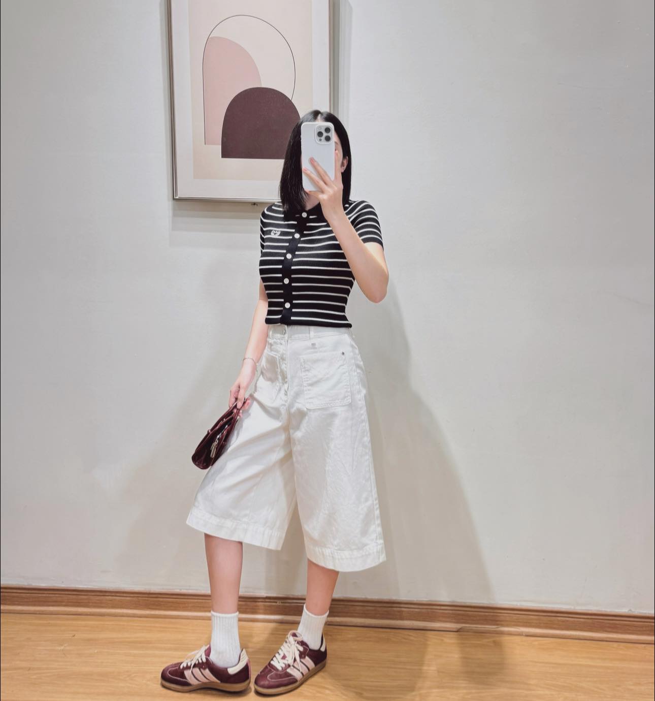 E747 SHORT JEAN TRẮNG LỠ PHỐI 2 TÚI XUẤT HÀN_thumbnail_3