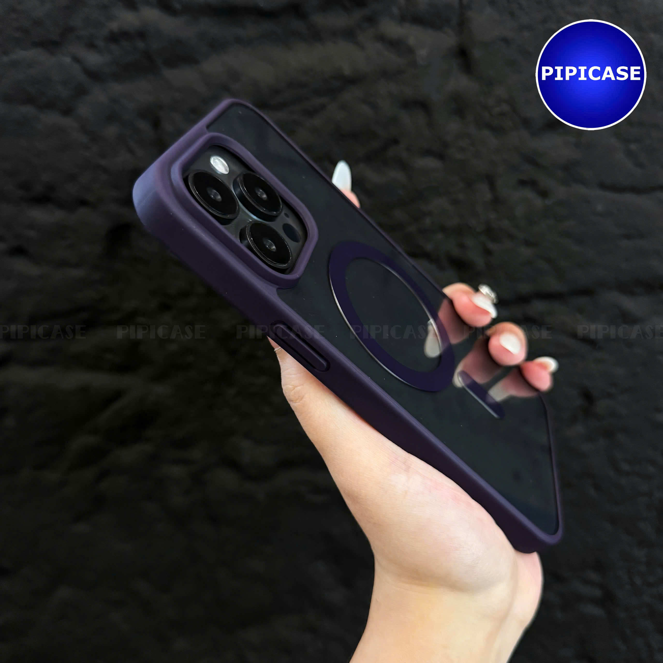 Ốp Lưng iPhone 15 Pro Max - Chic - Tím_thumbnail_12