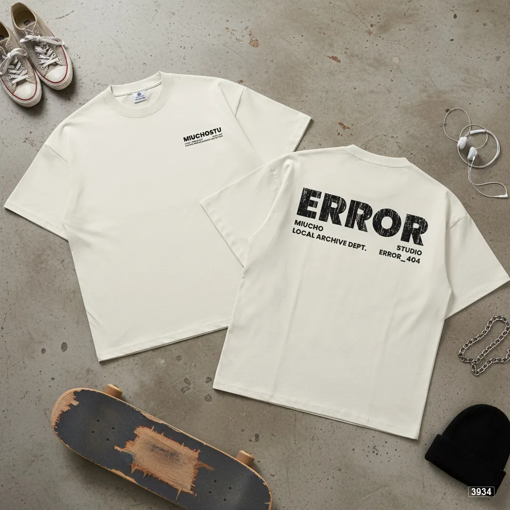 Áo thun boxy unisex chất thoáng mát Miucho 3934_thumbnail_7