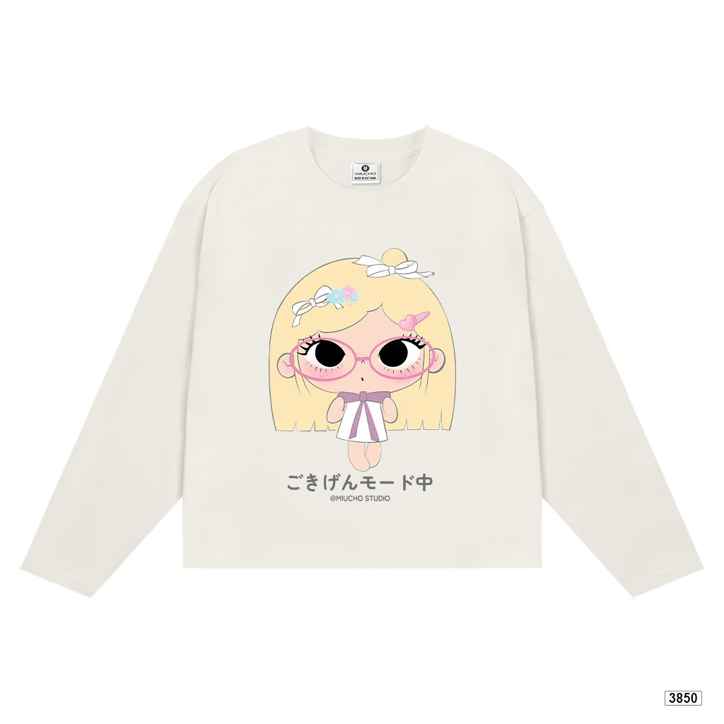 Áo thun tay dài form boxy Anime girl phong cách ulzzang dễ thương cá tính Miucho 3850_thumbnail_9