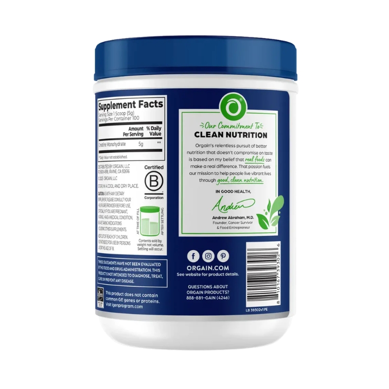 Orgain Creatine Monohydrate Micronized Powder_thumbnail_2