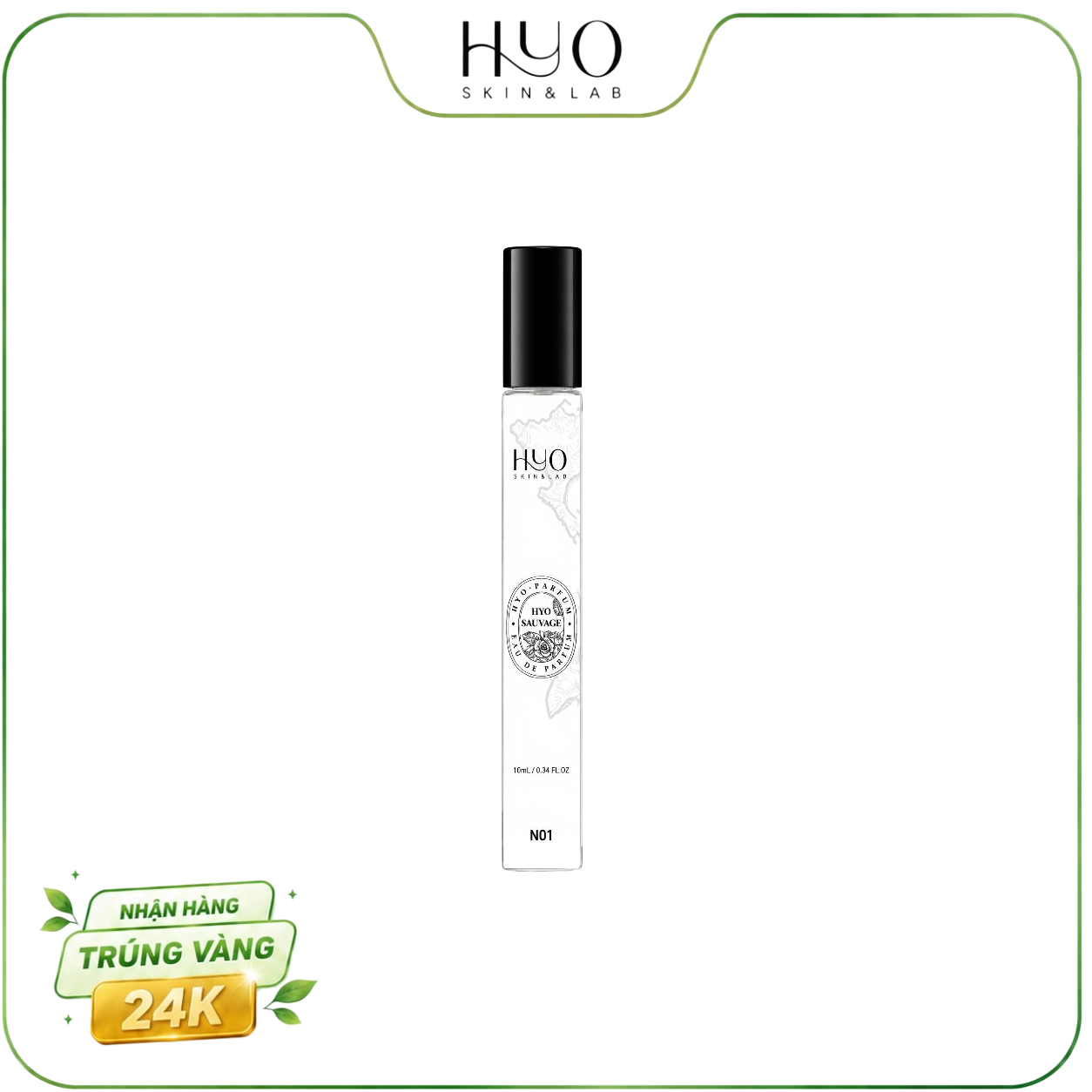 NƯỚC HOA HYO SAUVAGE 10ml - HYO SKIN & LAB [N01]