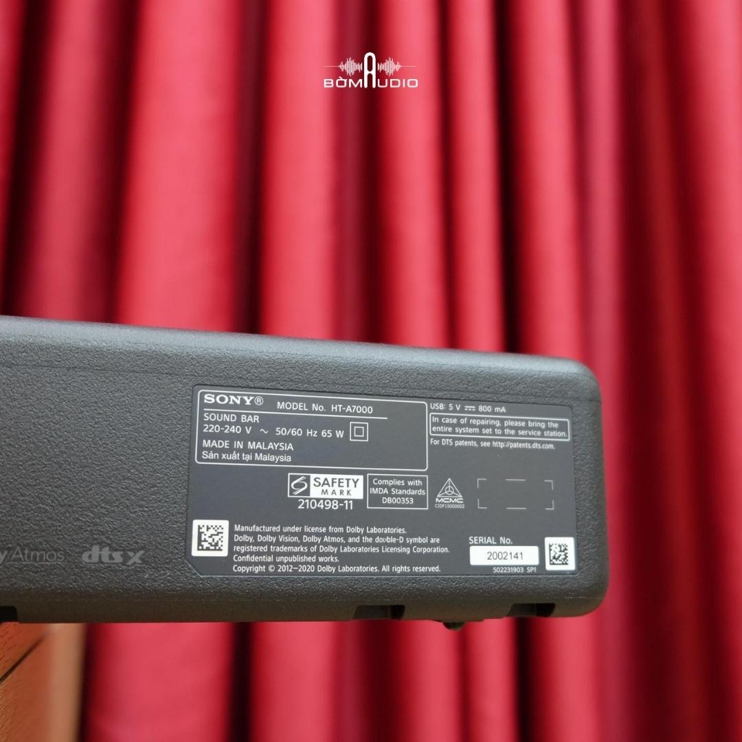 [LIKENEW-FULLBOX 99%] Dàn Soundbar SONY HT-A7000 + Sub SONY SA-SW3 + Surround SONY RS3S_thumbnail_5