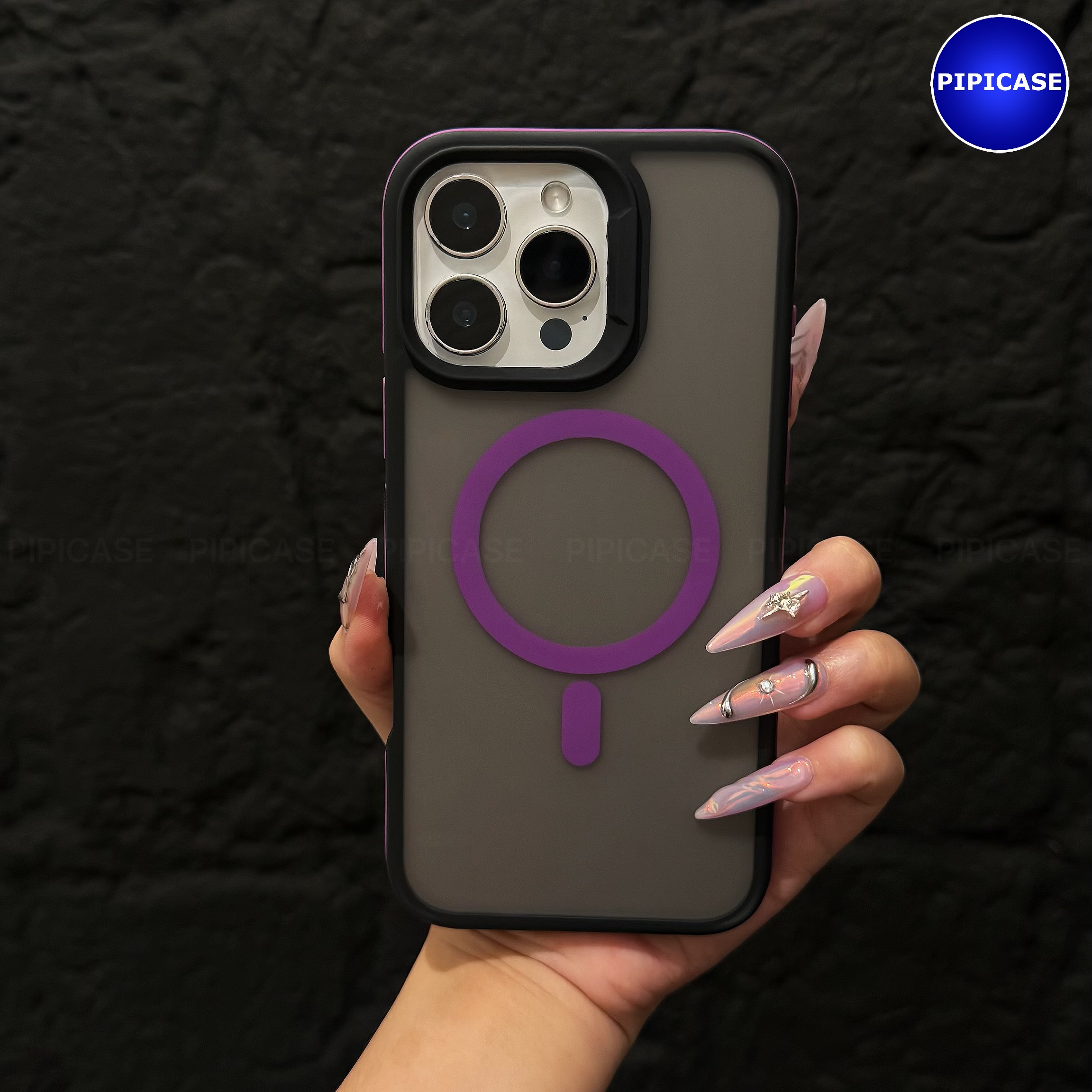 Ốp Lưng iPhone 15 Pro Max - Map - Tím_thumbnail_7