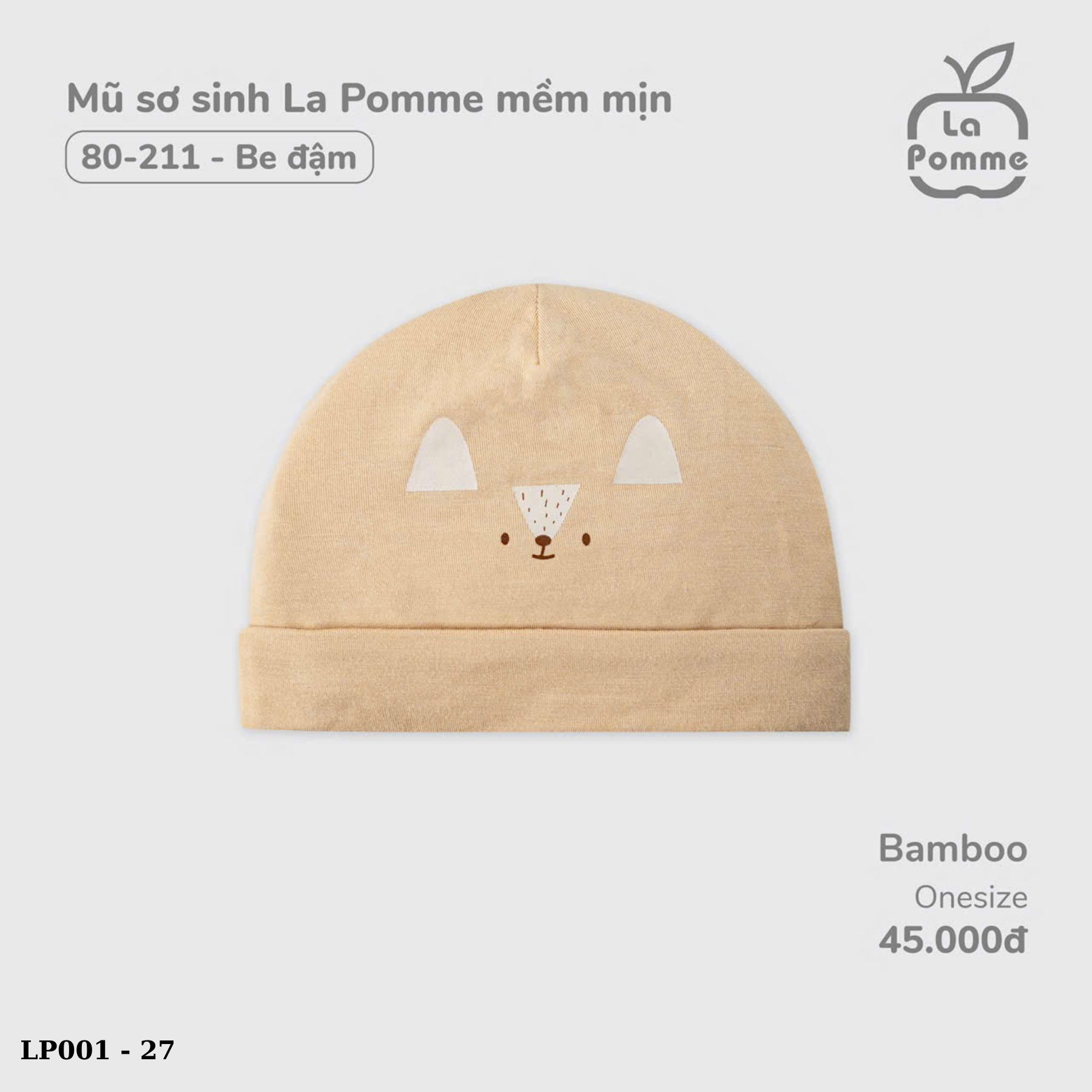 Nón sơ sinh La Pomme (new)_thumbnail_6
